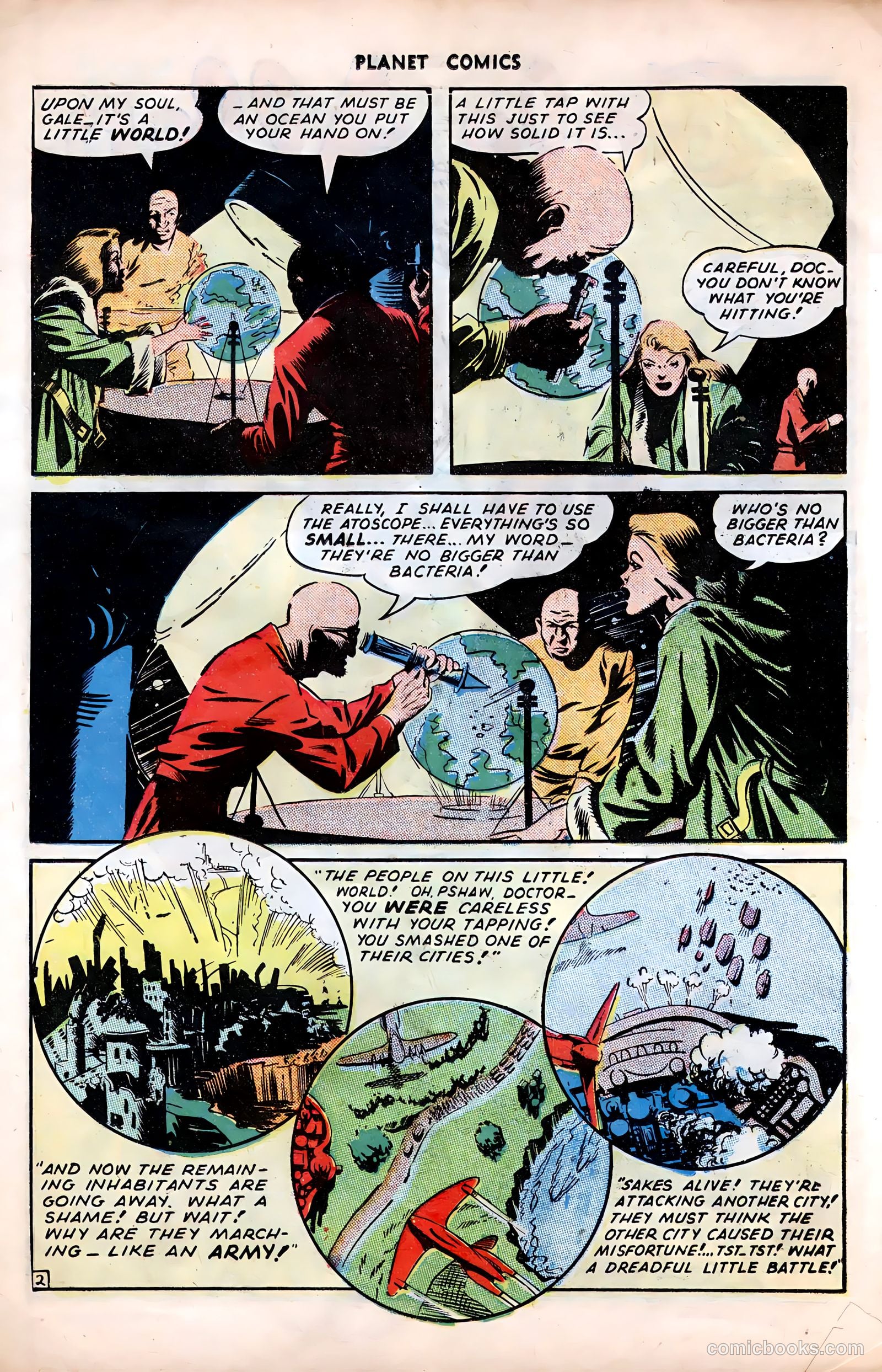 Planet Comics #38 (1945) — page 14 of 36
