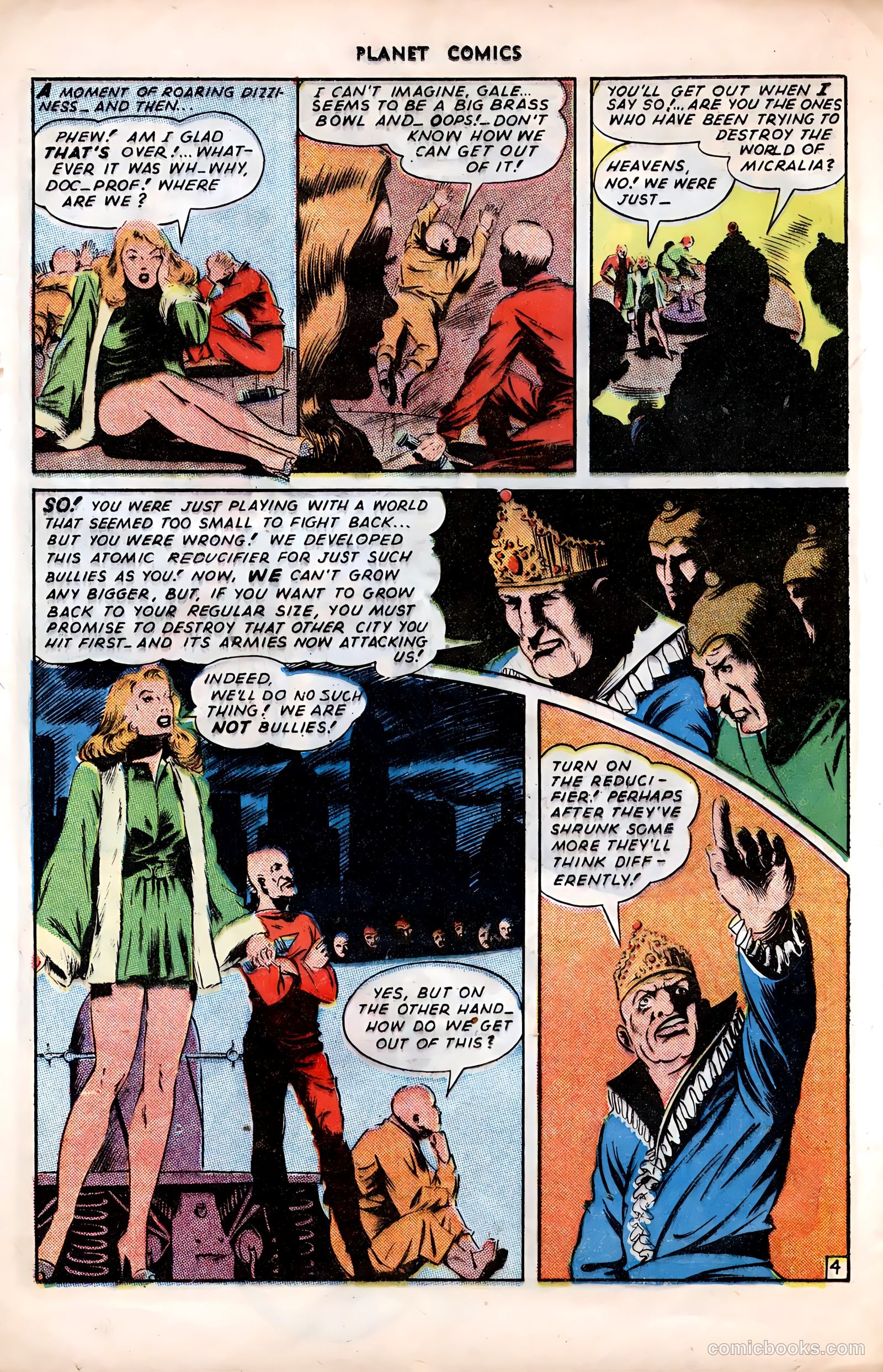 Planet Comics #38 (1945) — page 16 of 36
