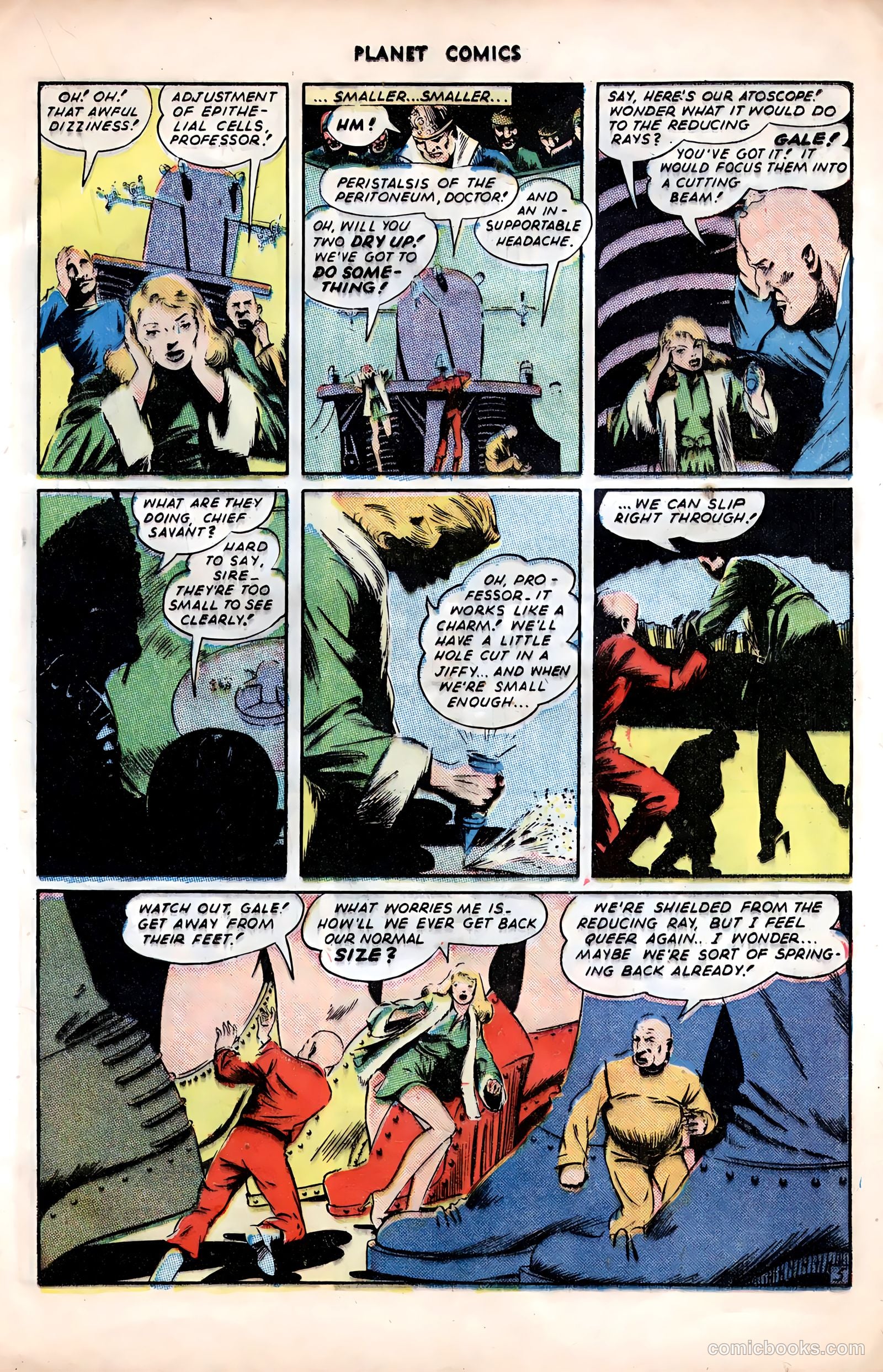 Planet Comics #38 (1945) — page 17 of 36