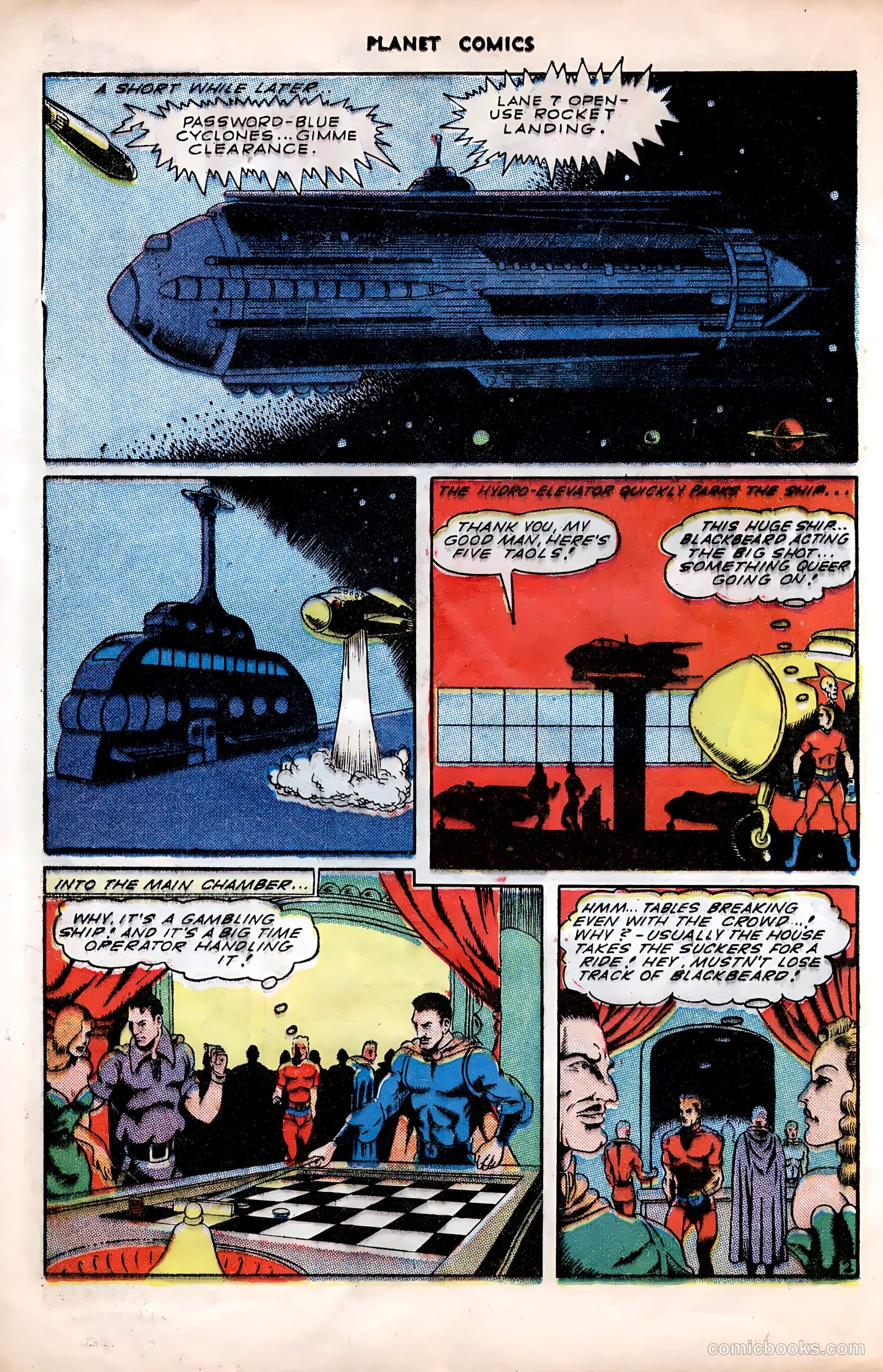 Planet Comics #38 (1945) — page 20 of 36