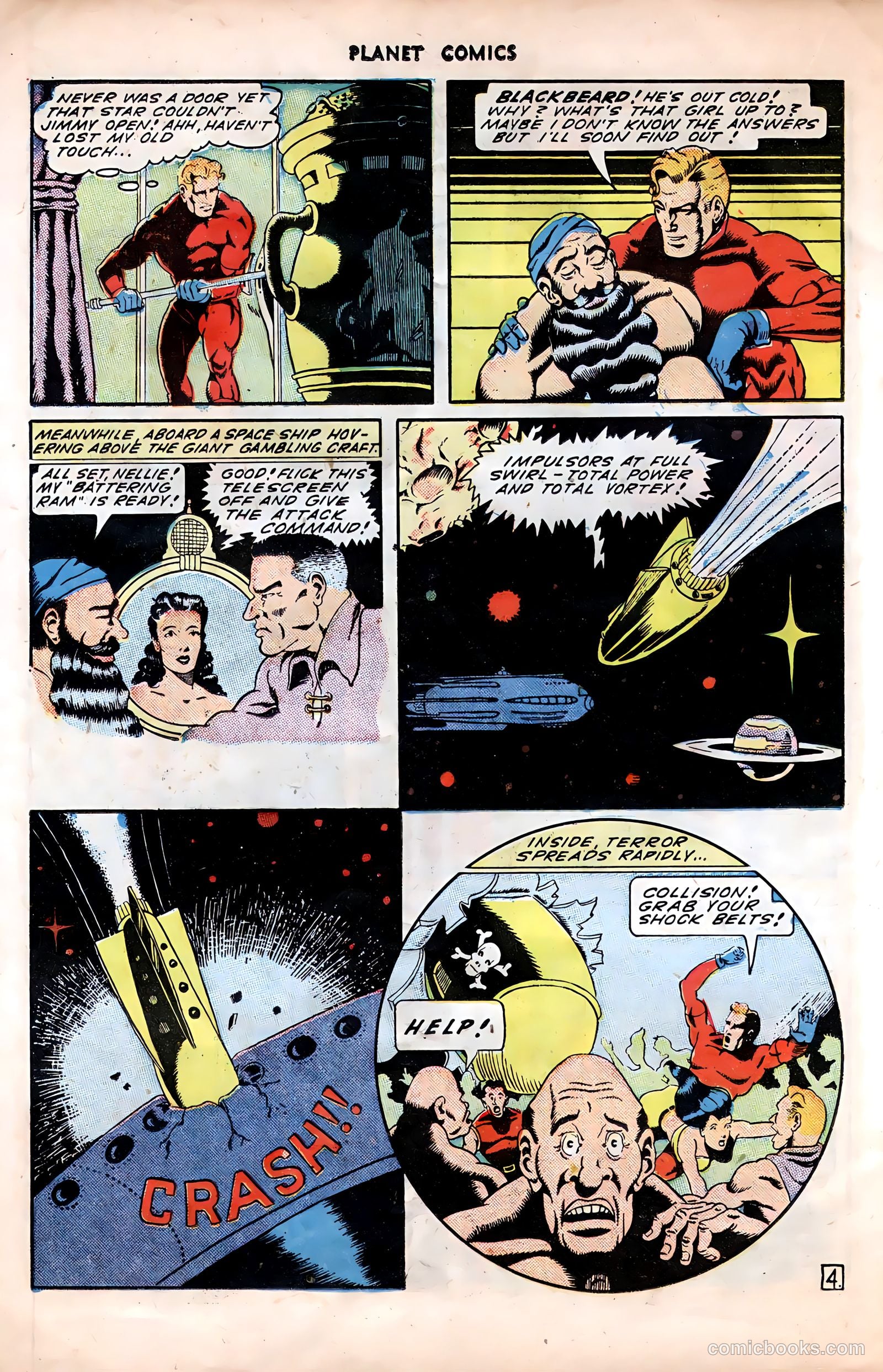 Planet Comics #38 (1945) — page 22 of 36