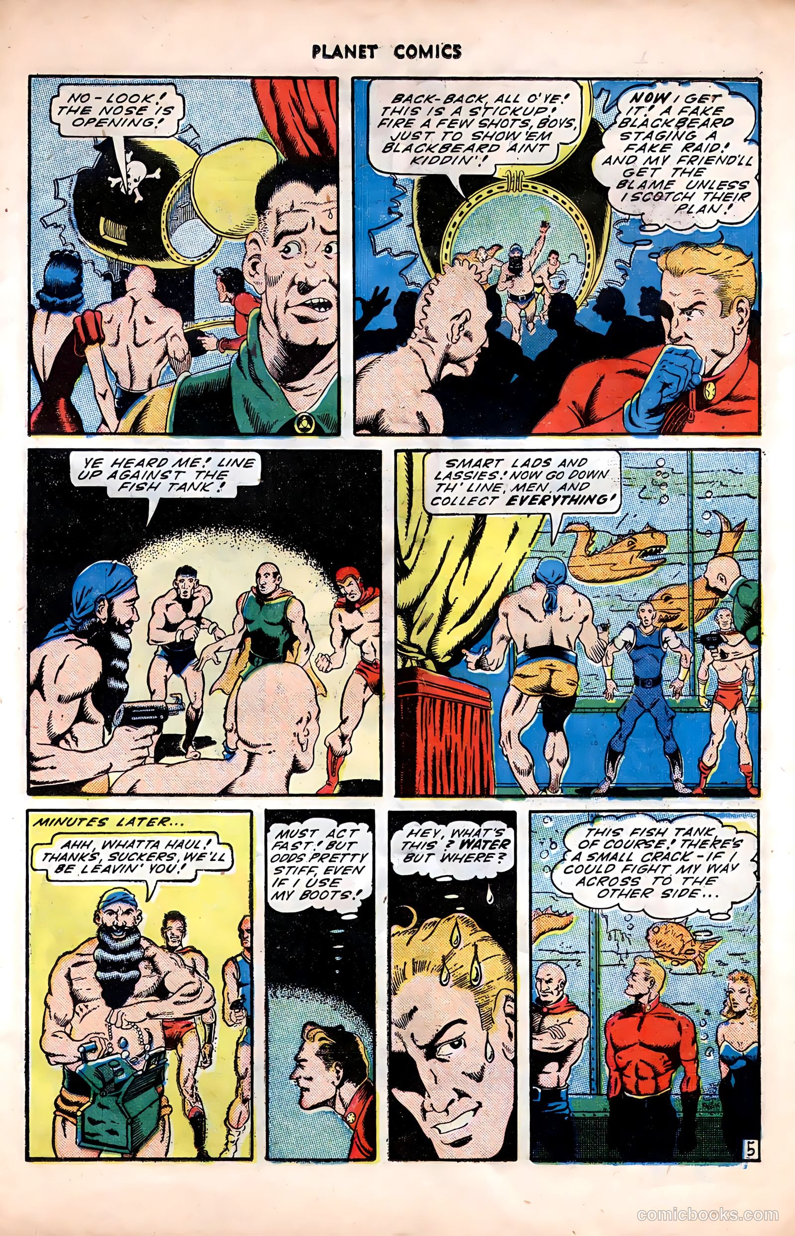Planet Comics #38 (1945) — page 23 of 36