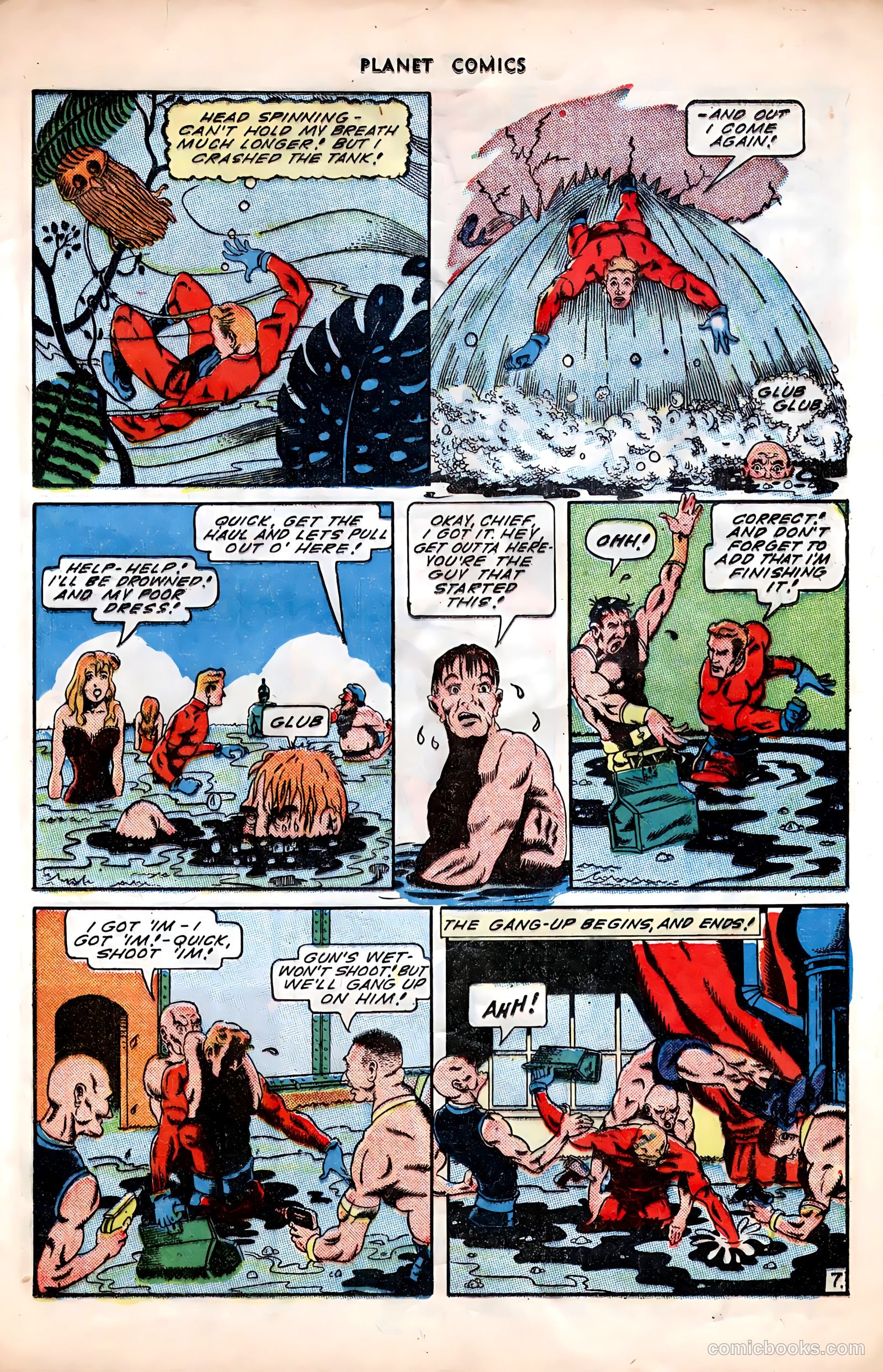 Planet Comics #38 (1945) — page 25 of 36