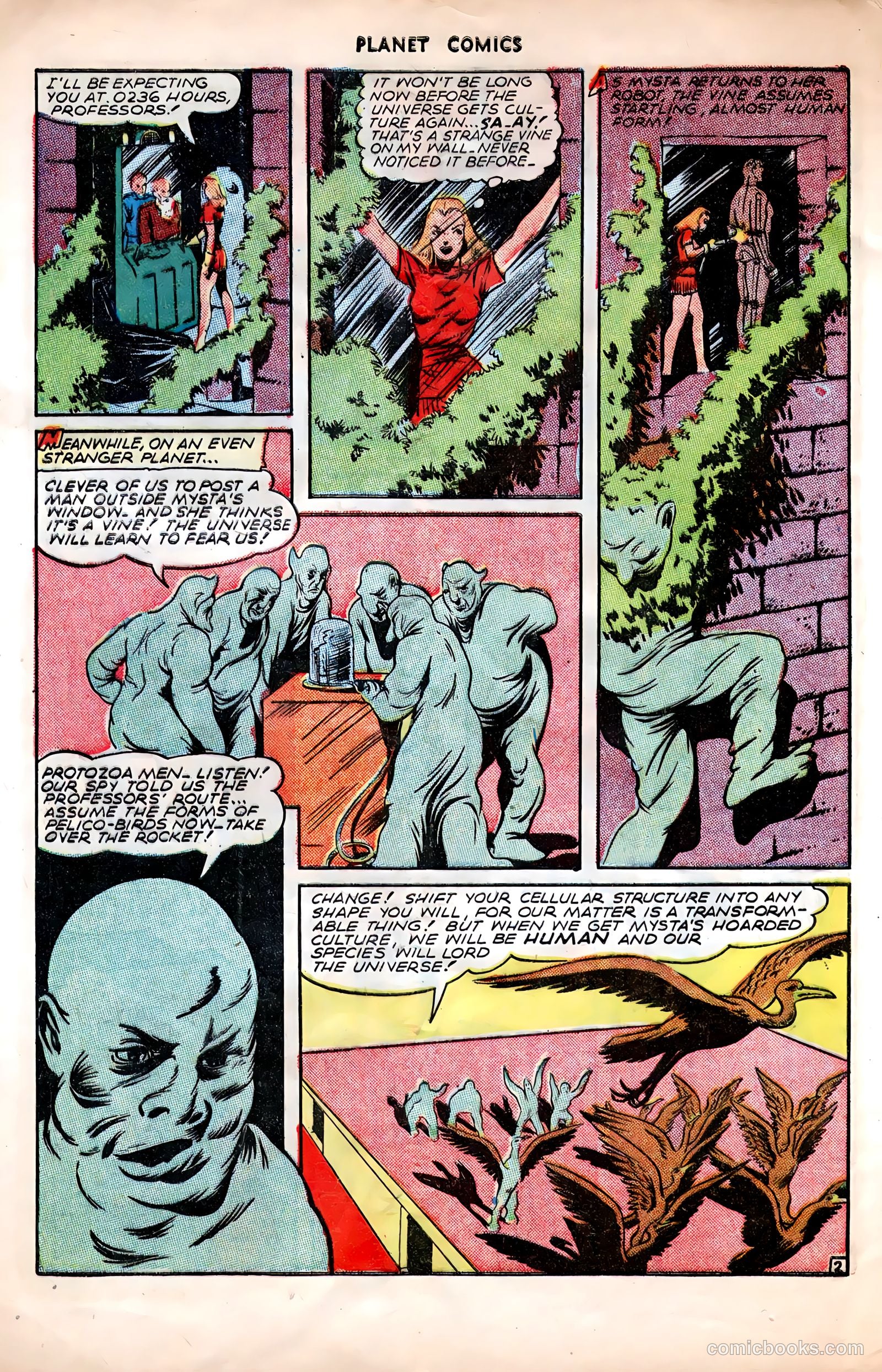 Planet Comics #38 (1945) — page 28 of 36