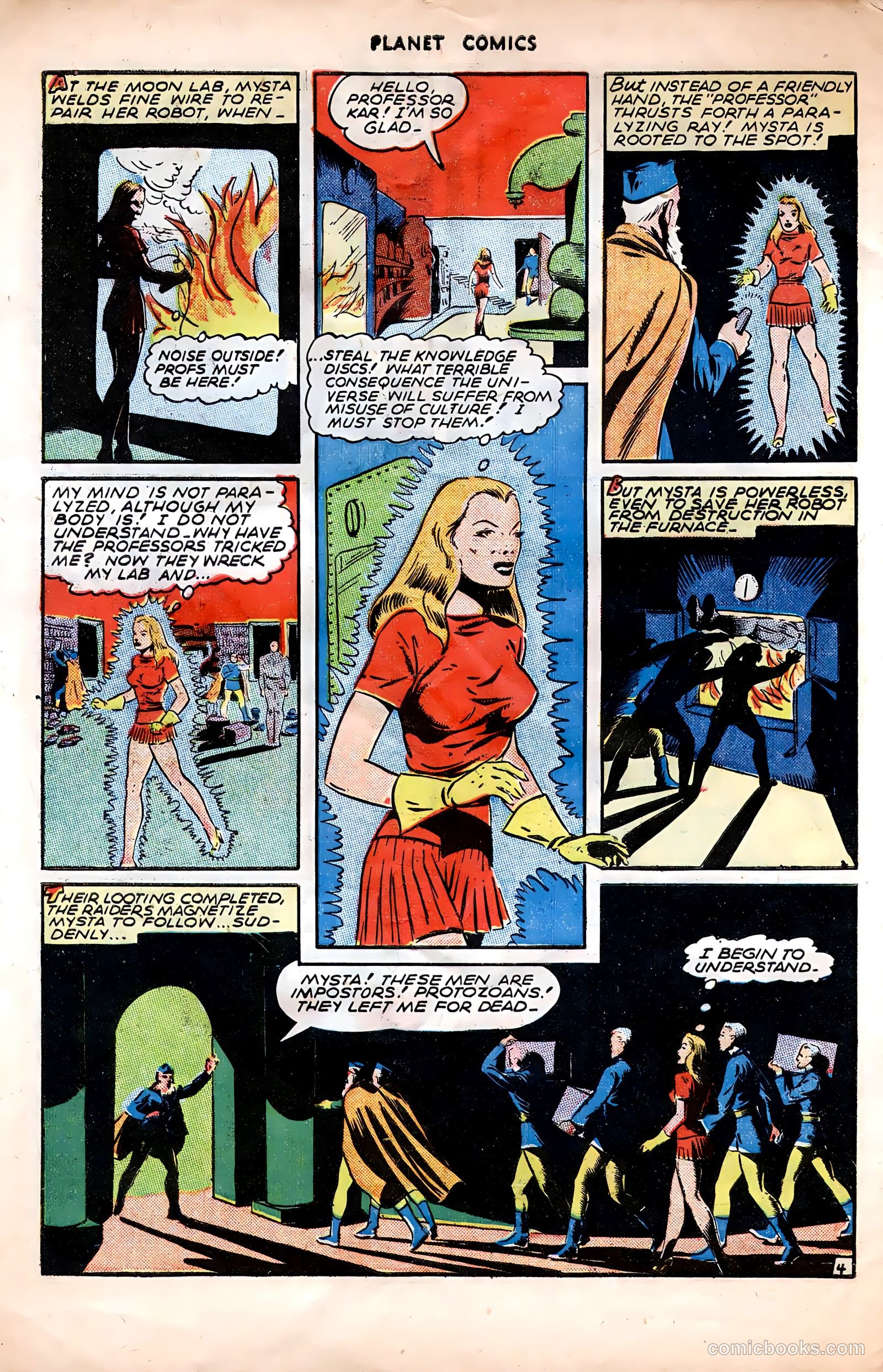 Planet Comics #38 (1945) — page 30 of 36