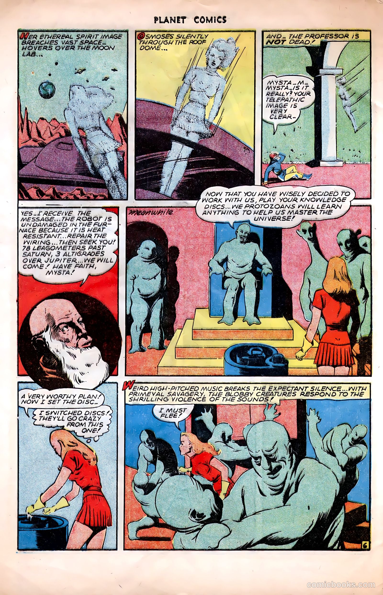 Planet Comics #38 (1945) — page 32 of 36