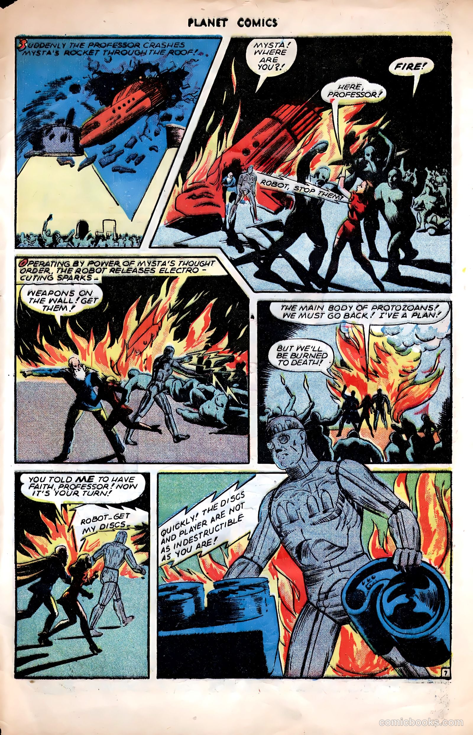Planet Comics #38 (1945) — page 33 of 36