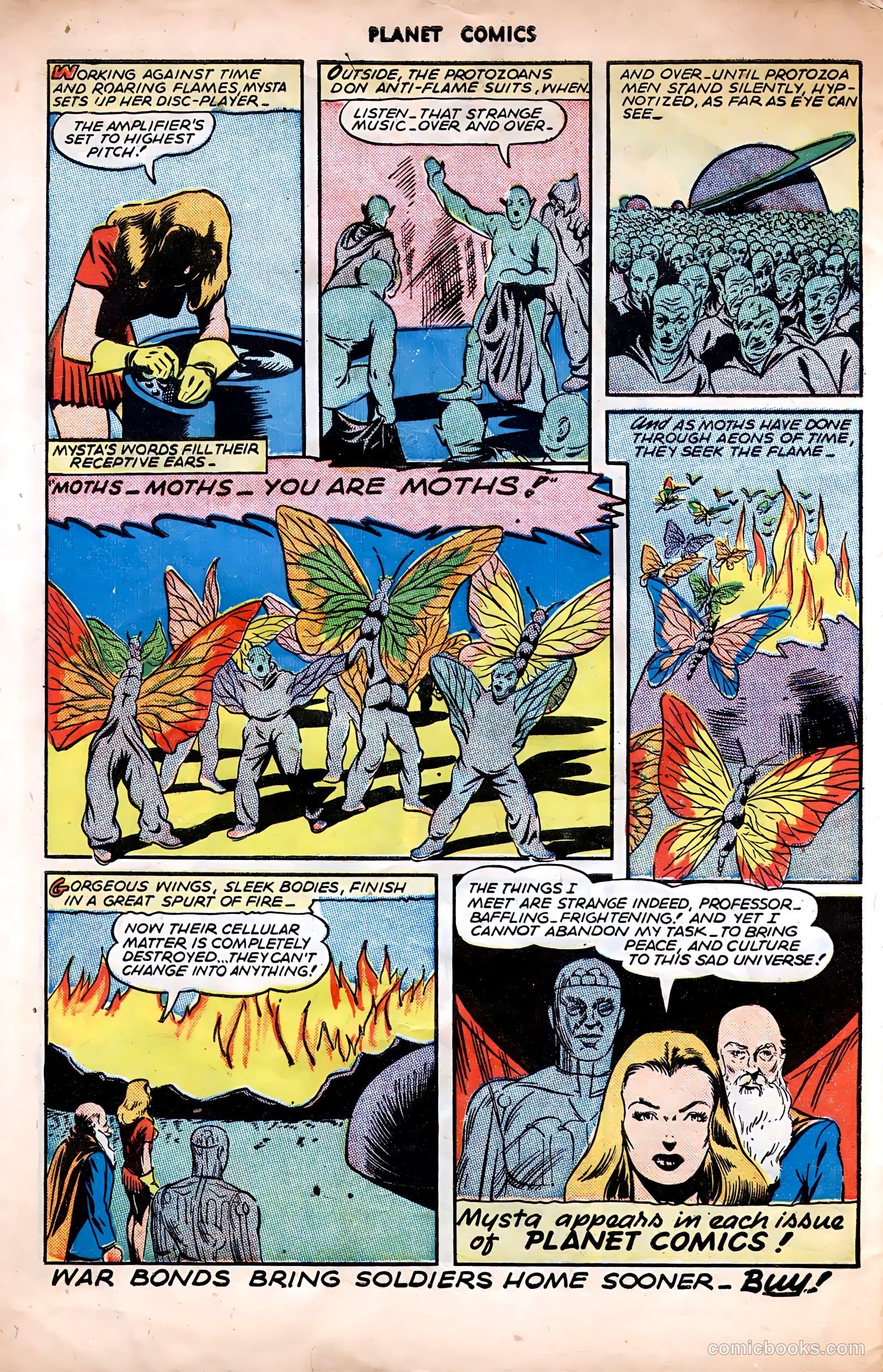 Planet Comics #38 (1945) — page 34 of 36