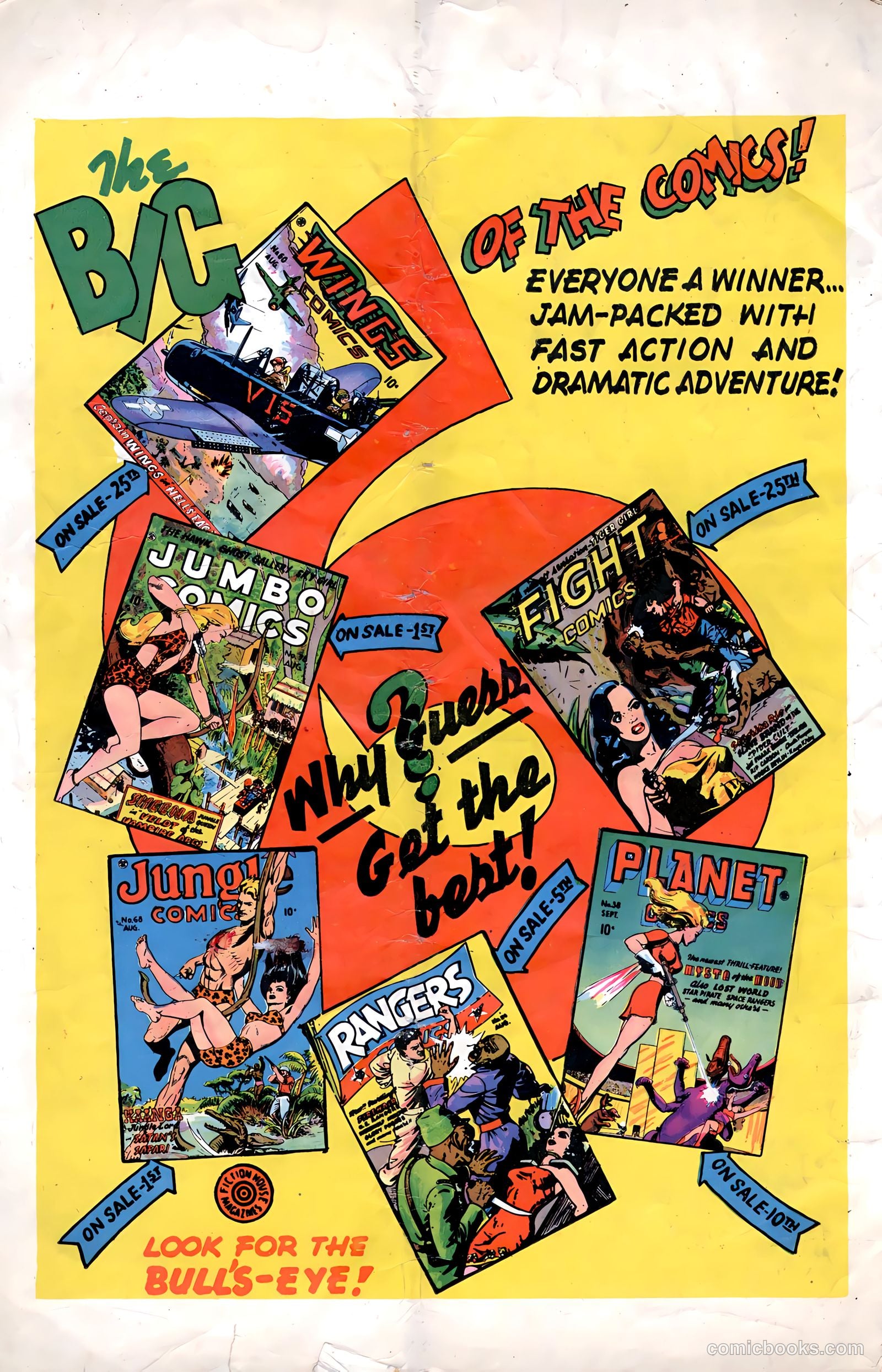 Planet Comics #38 (1945) — page 36 of 36