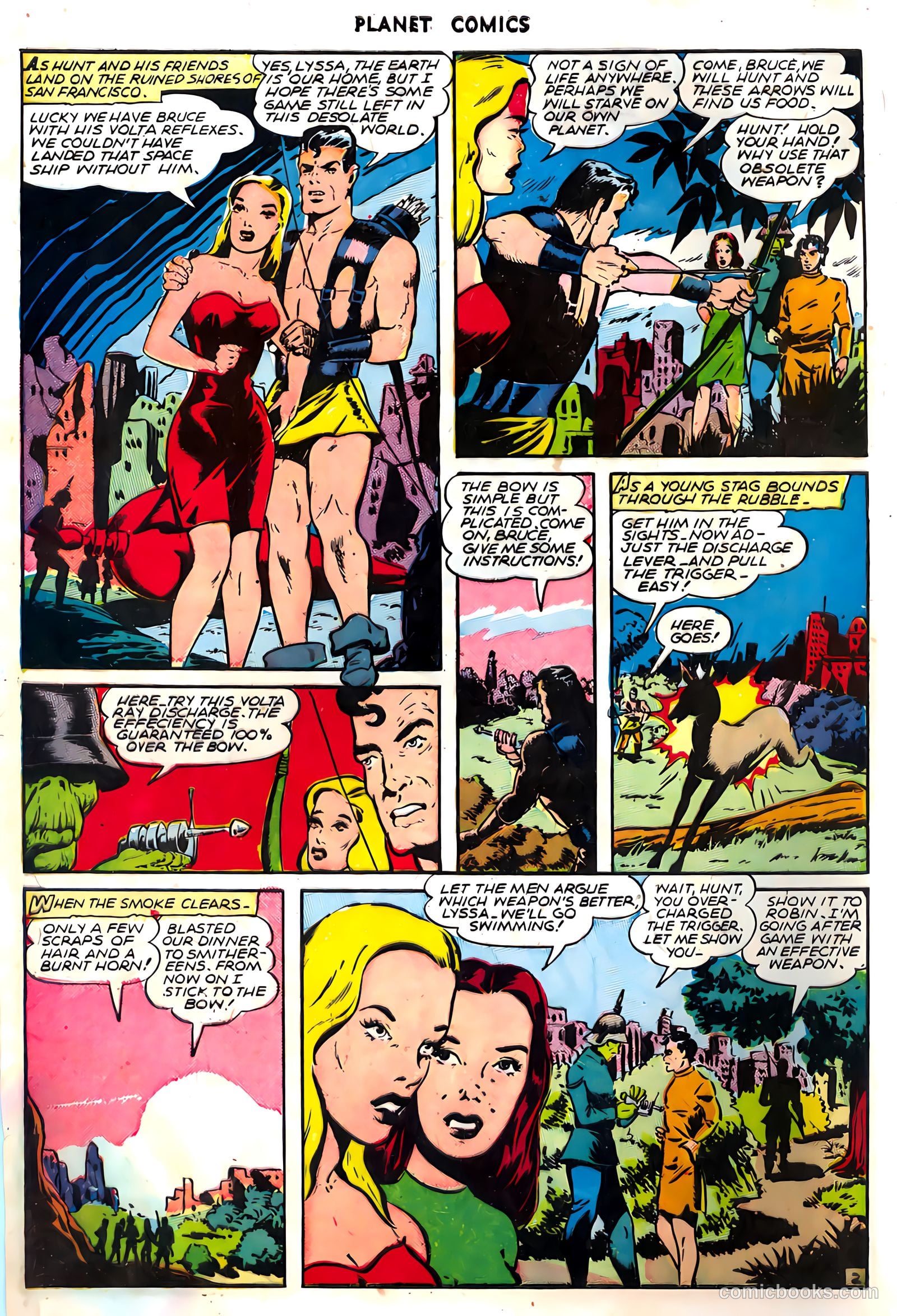 Planet Comics #39 (1945) — page 4 of 36