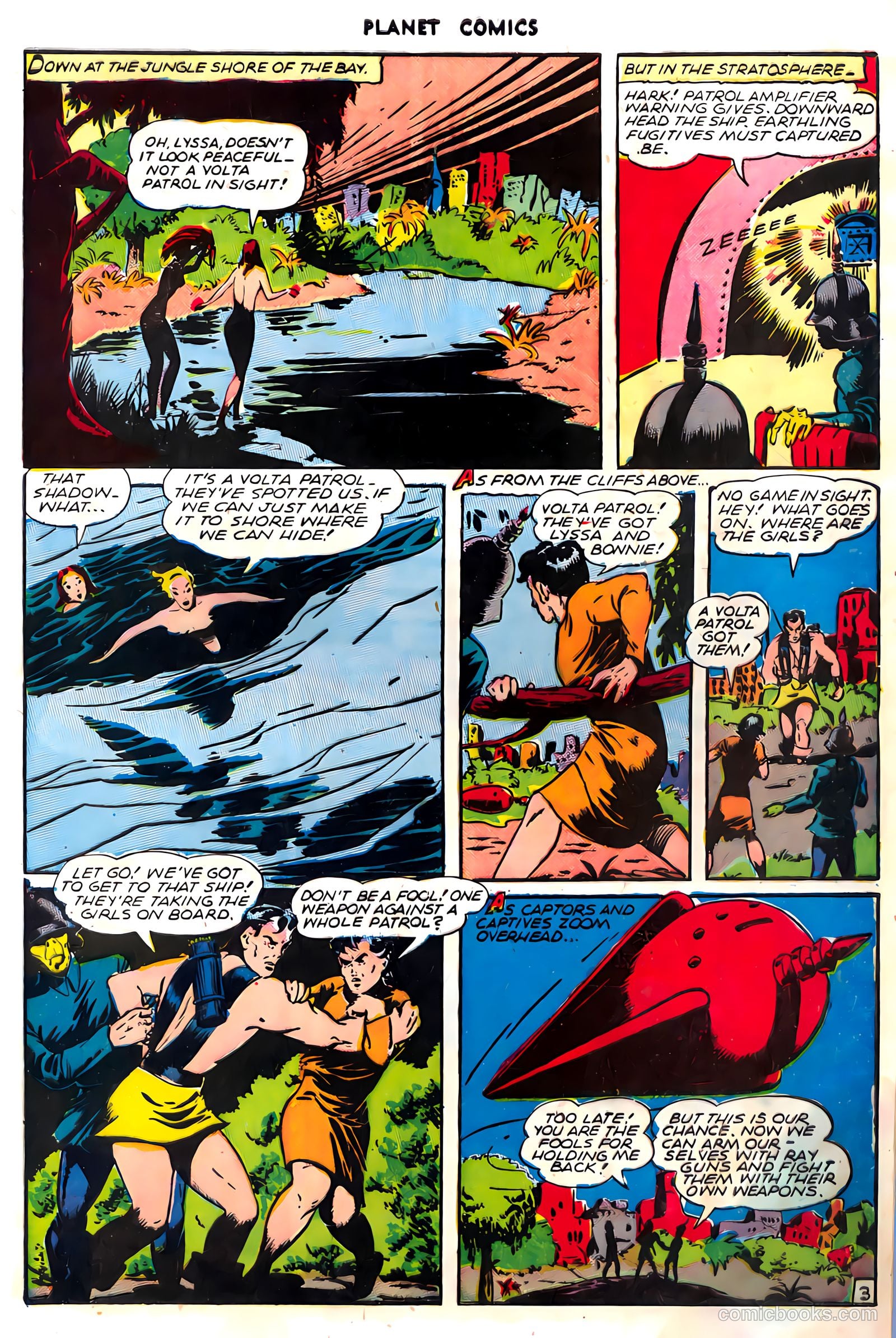 Planet Comics #39 (1945) — page 5 of 36