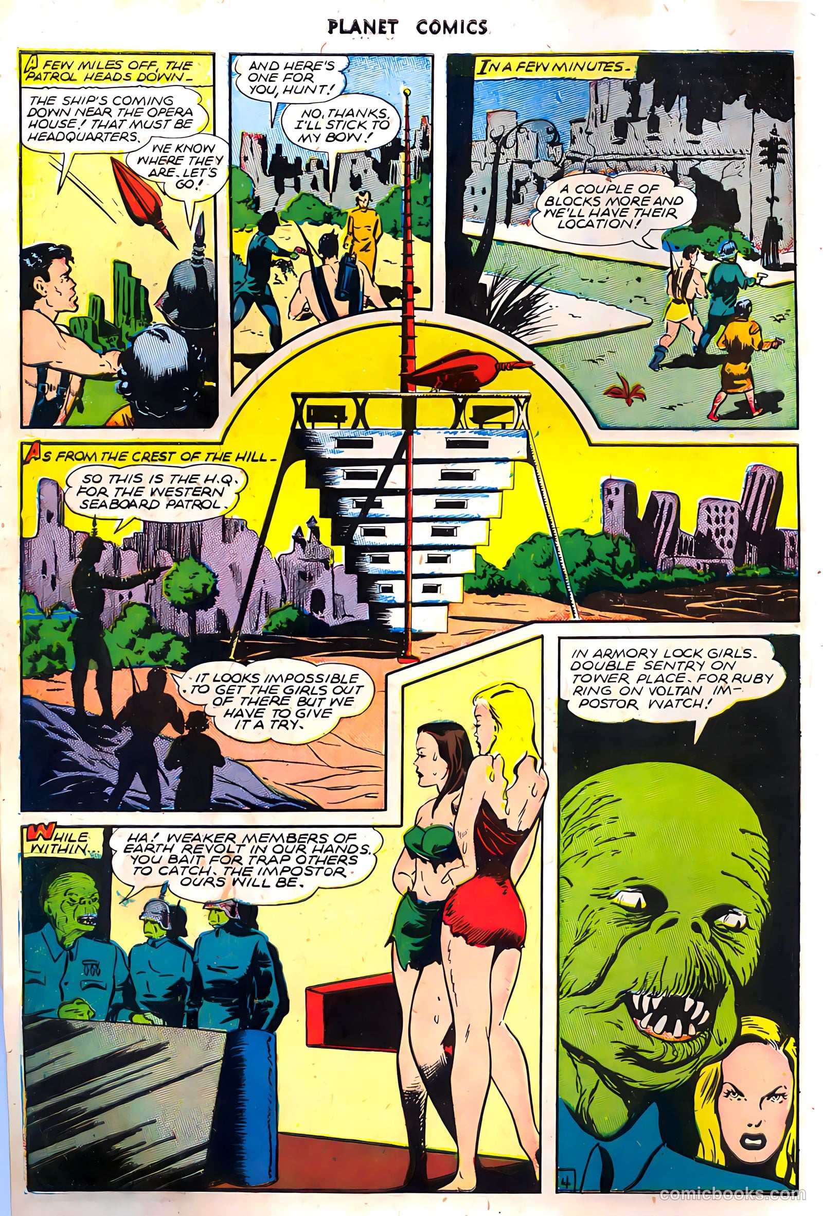 Planet Comics #39 (1945) — page 6 of 36
