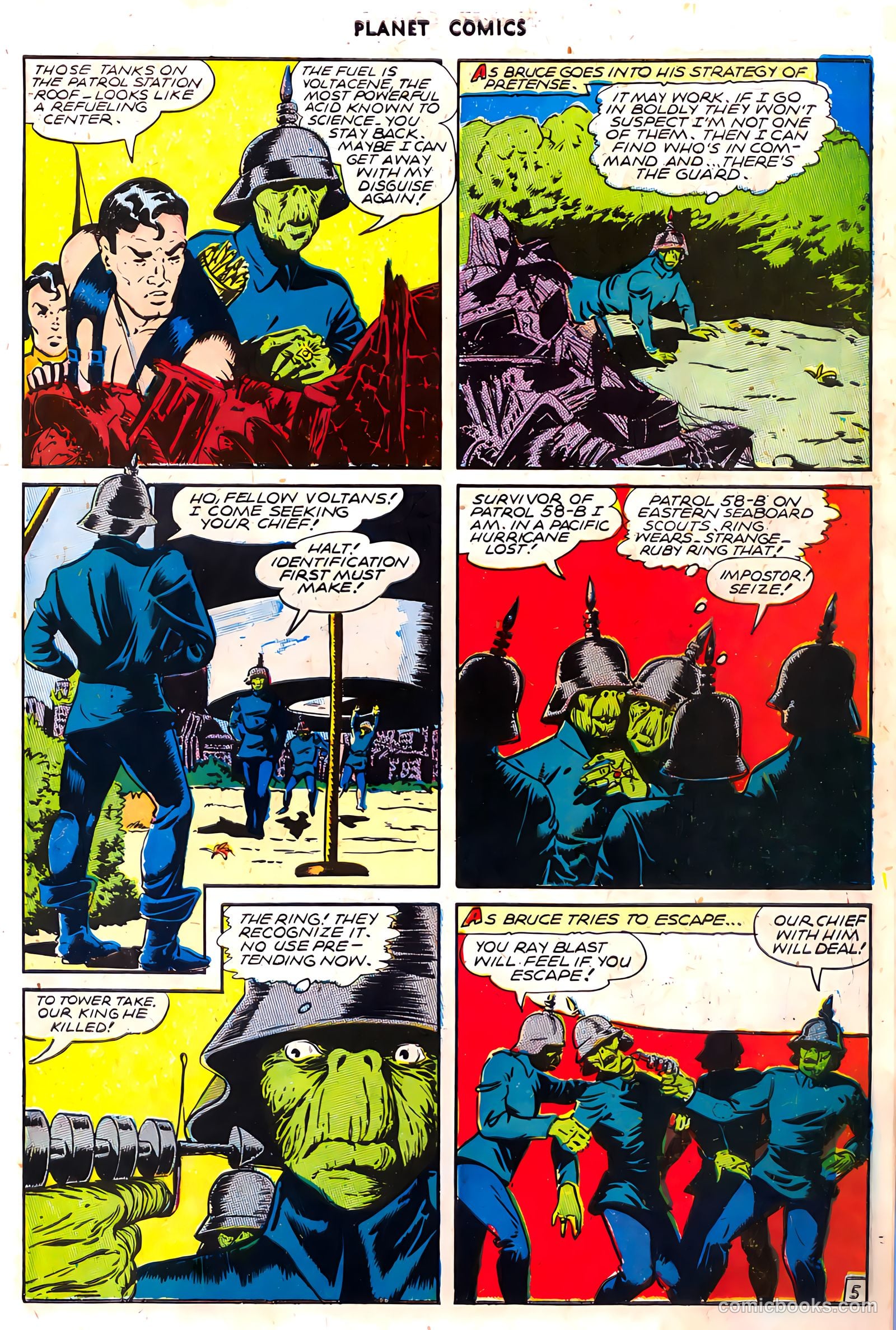Planet Comics #39 (1945) — page 7 of 36