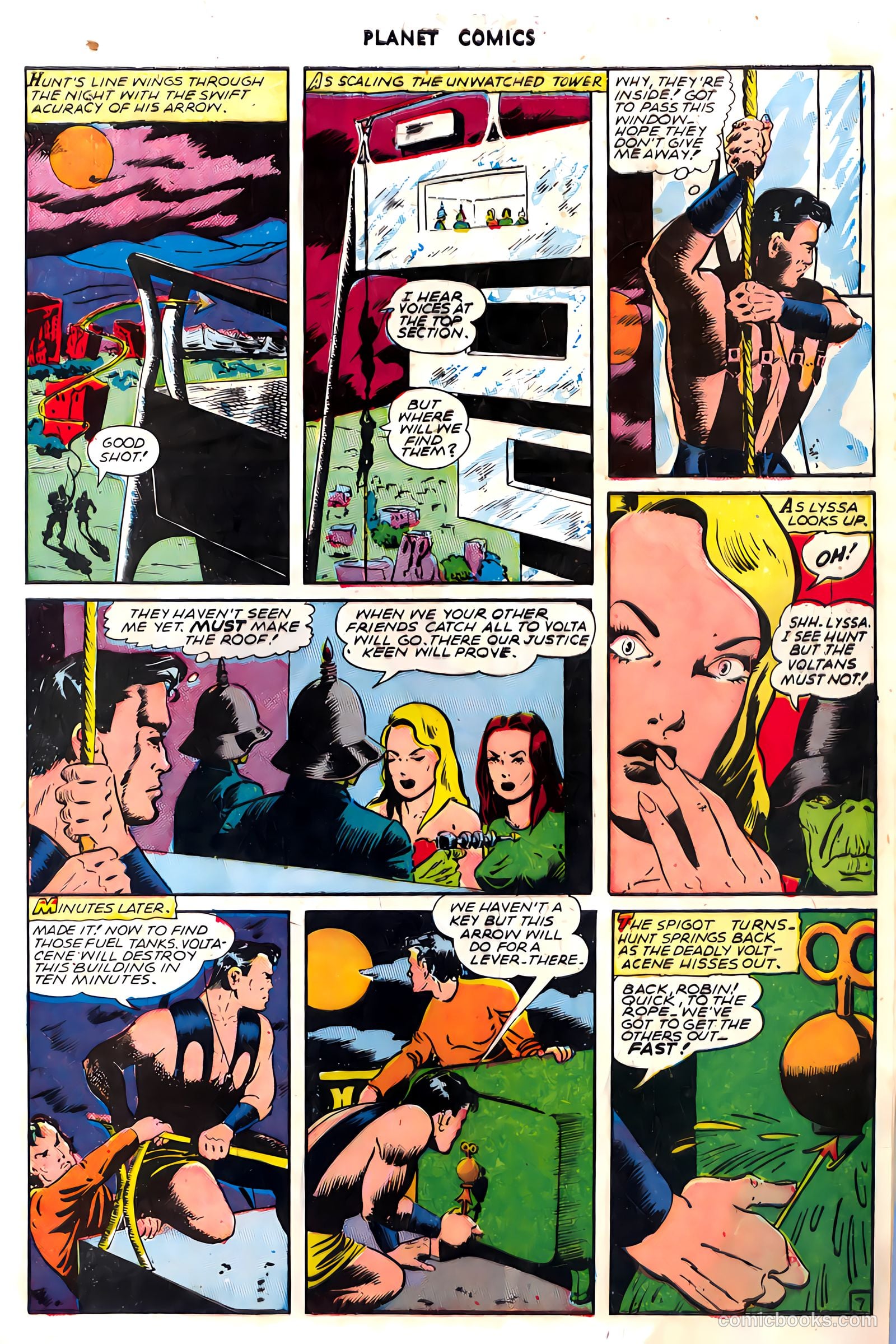 Planet Comics #39 (1945) — page 9 of 36