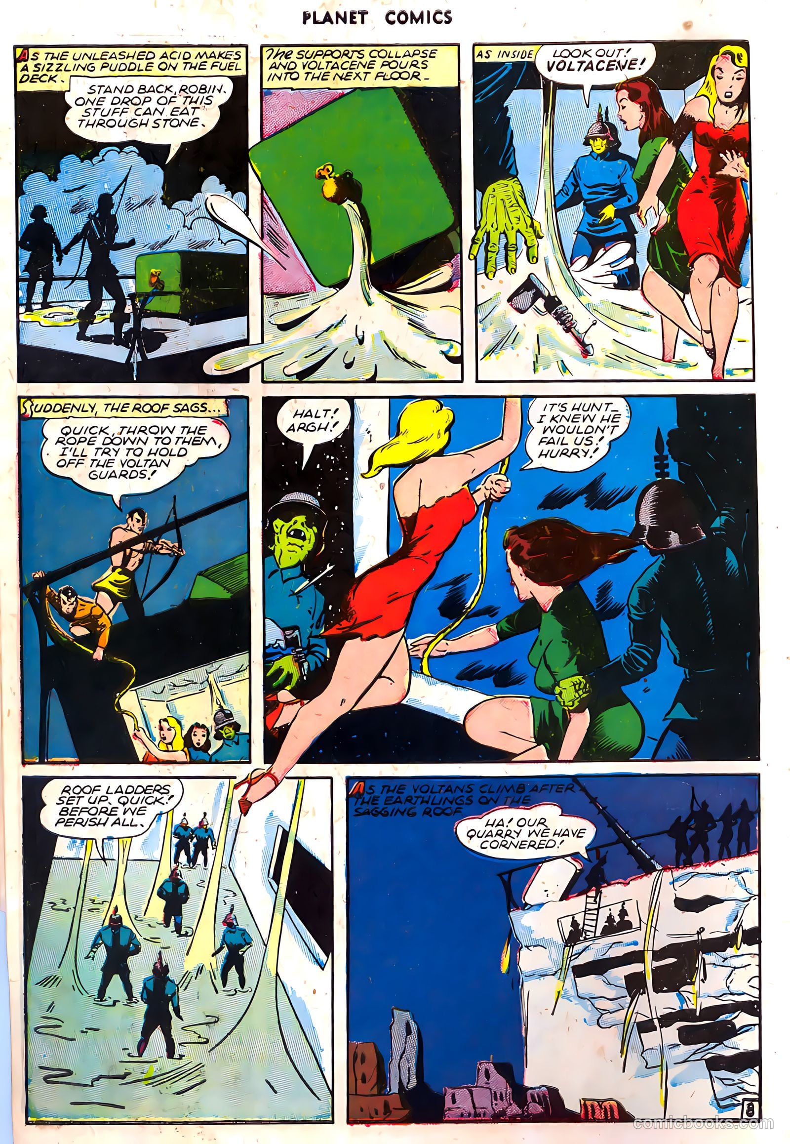 Planet Comics #39 (1945) — page 10 of 36