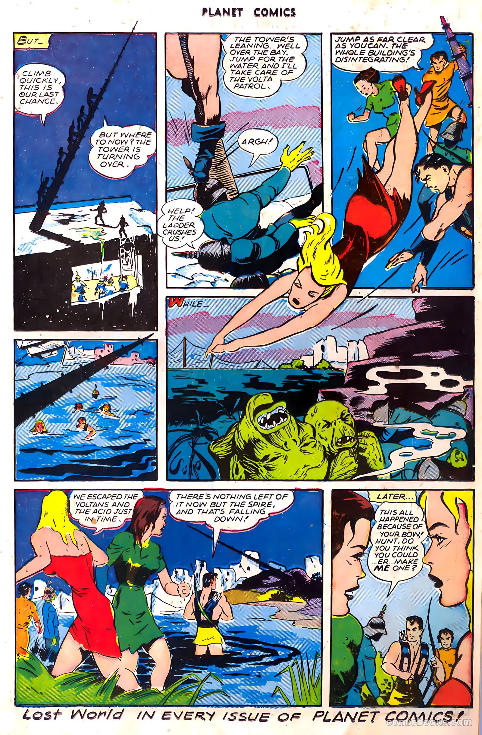 Planet Comics #39 (1945) — page 11 of 36