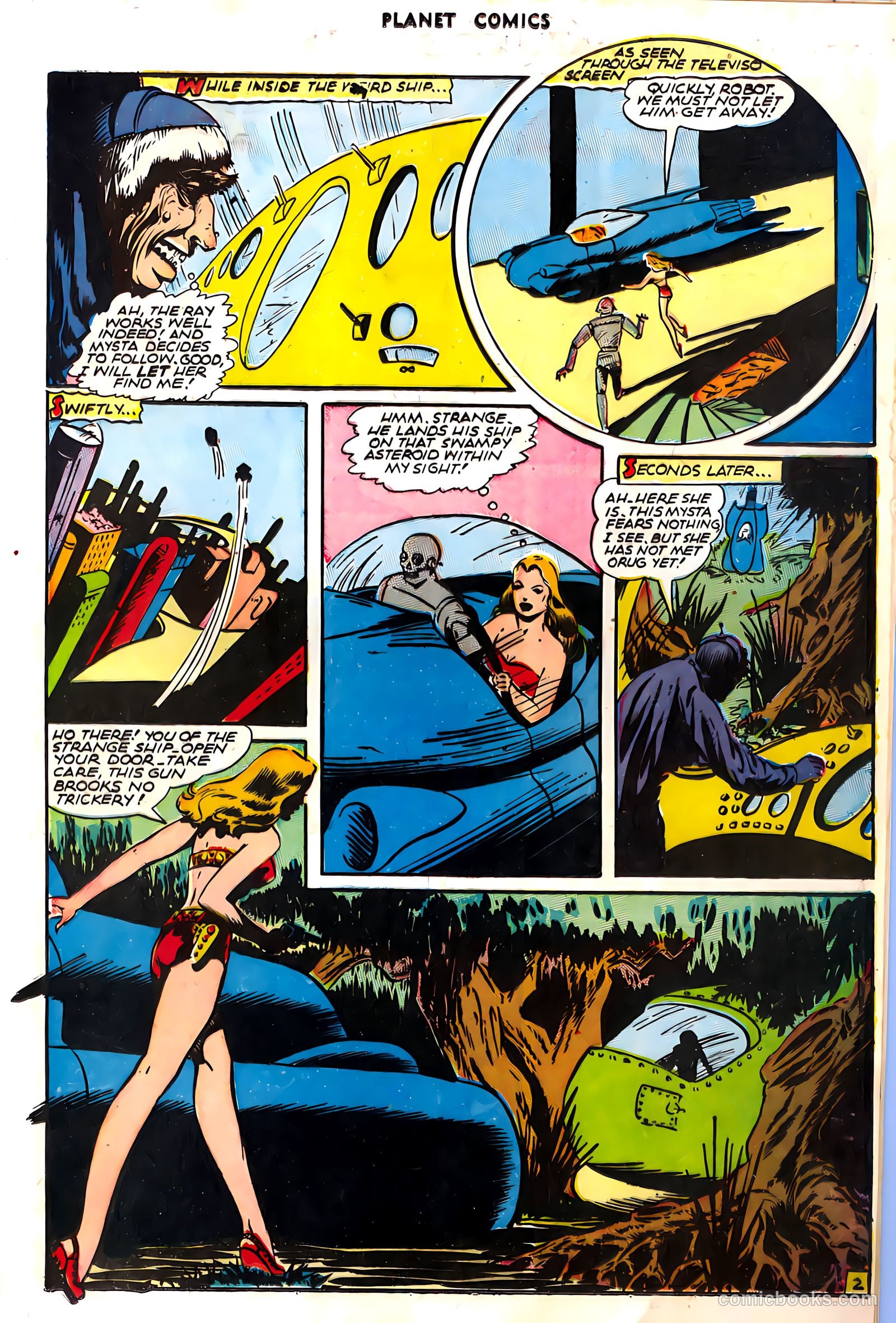 Planet Comics #39 (1945) — page 13 of 36