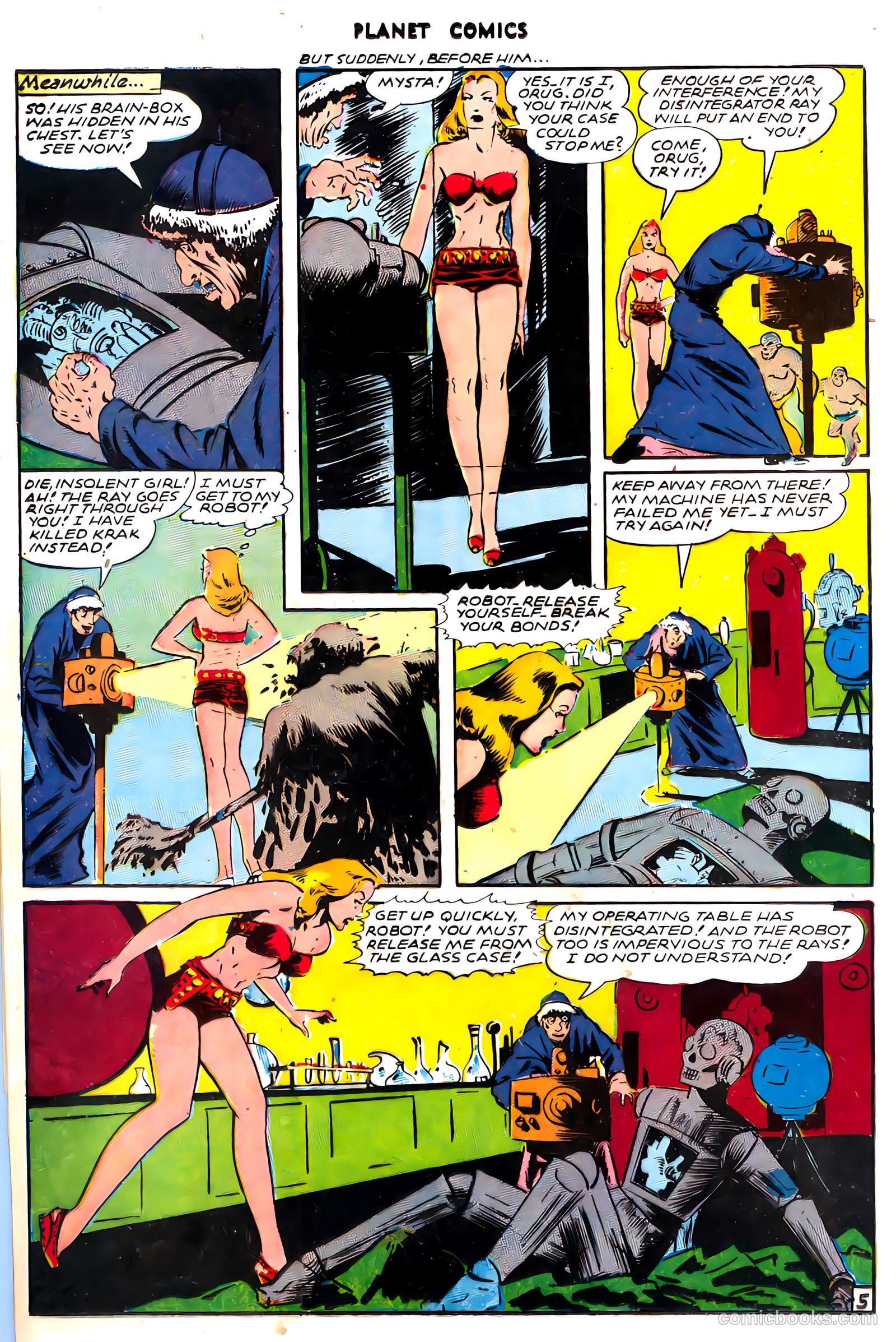 Planet Comics #39 (1945) — page 16 of 36
