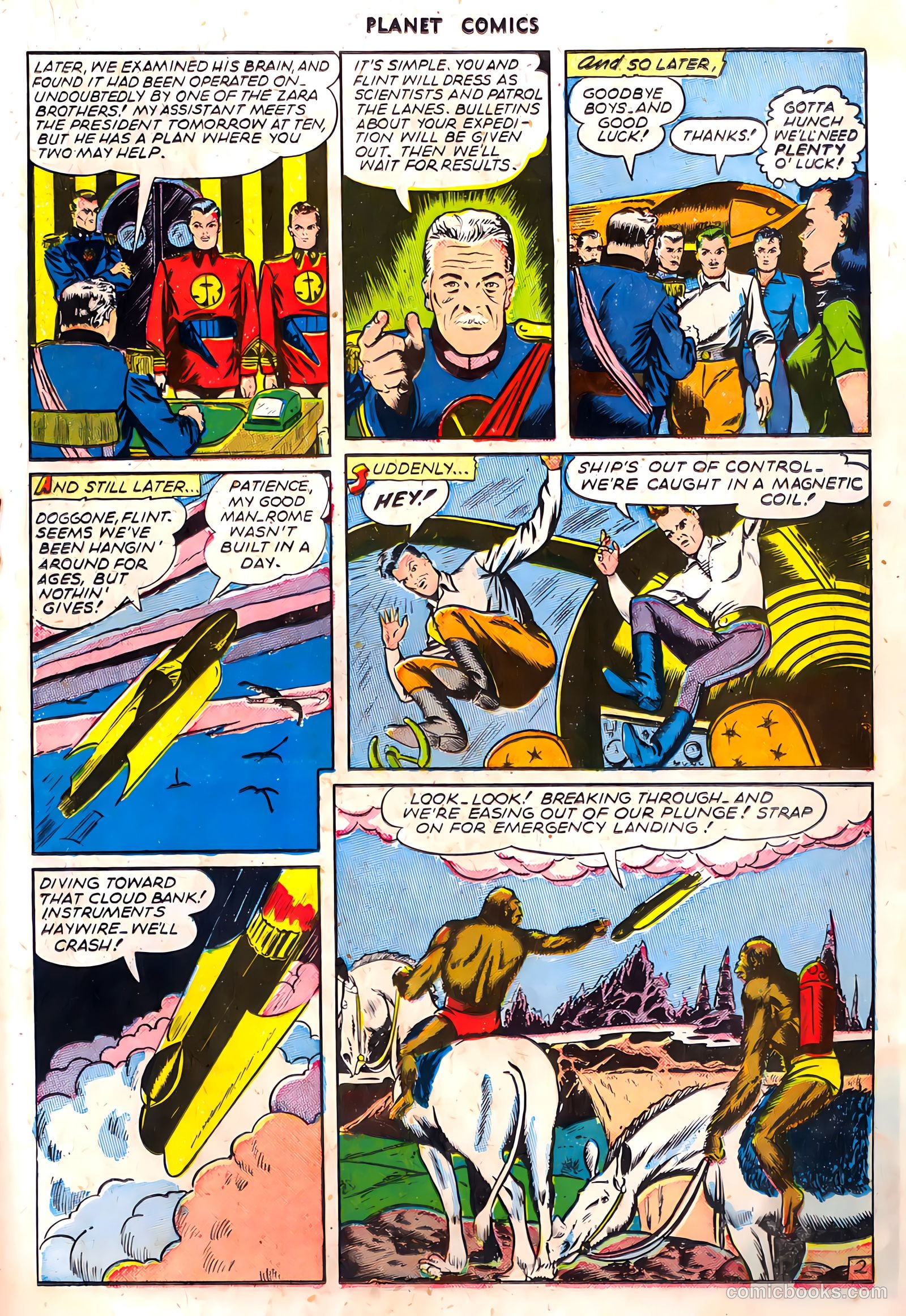 Planet Comics #39 (1945) — page 19 of 36