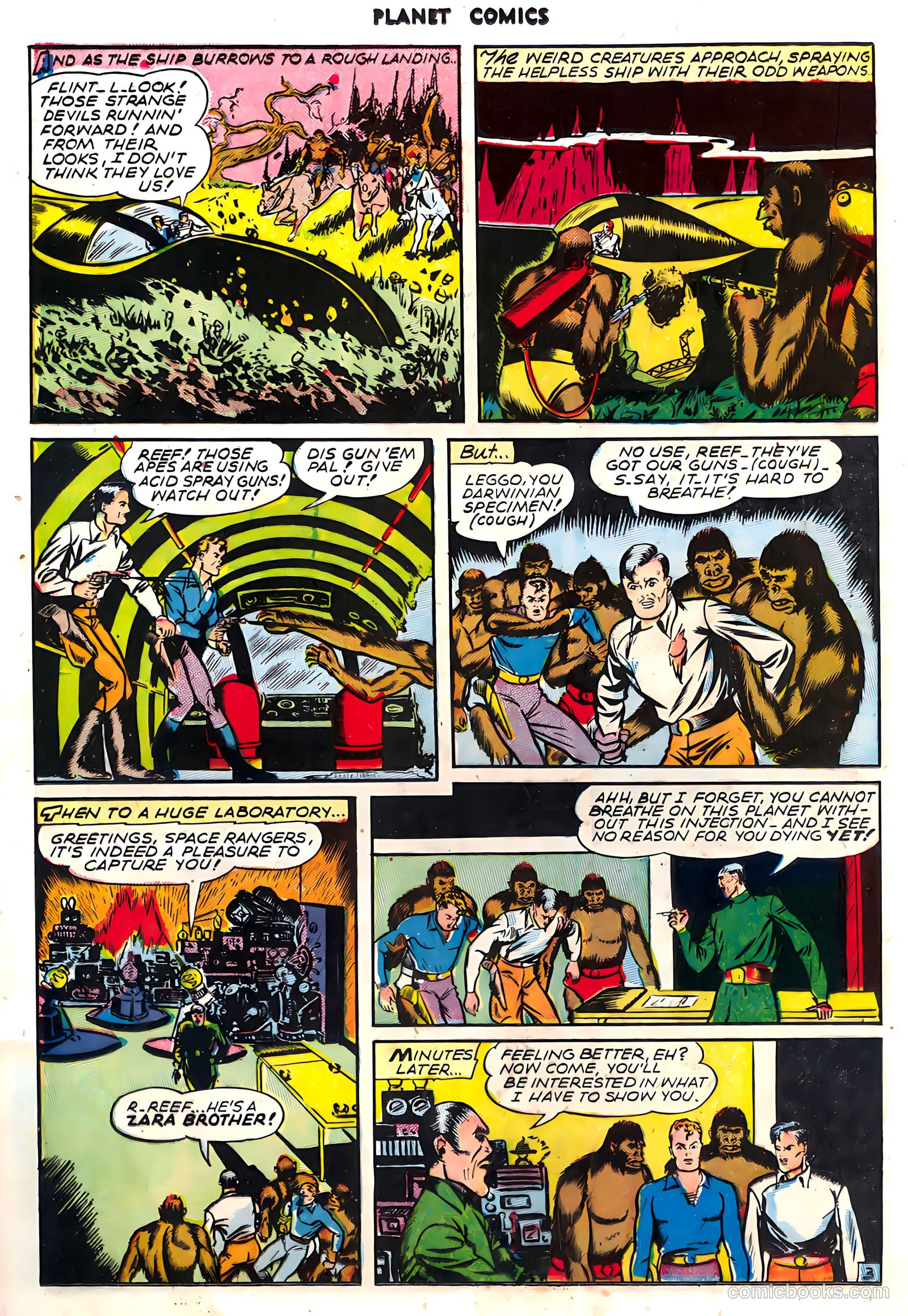 Planet Comics #39 (1945) — page 20 of 36