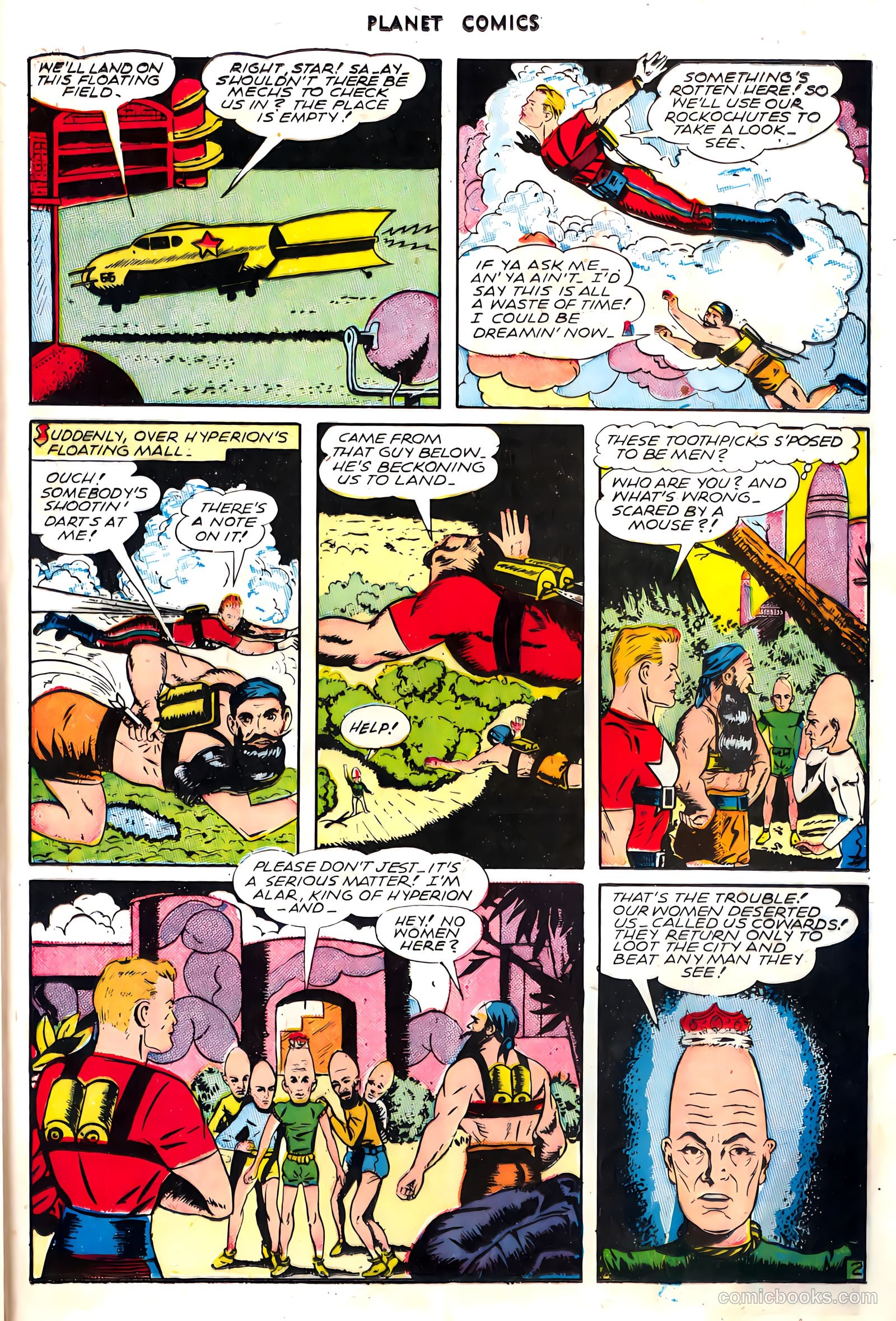 Planet Comics #39 (1945) — page 25 of 36