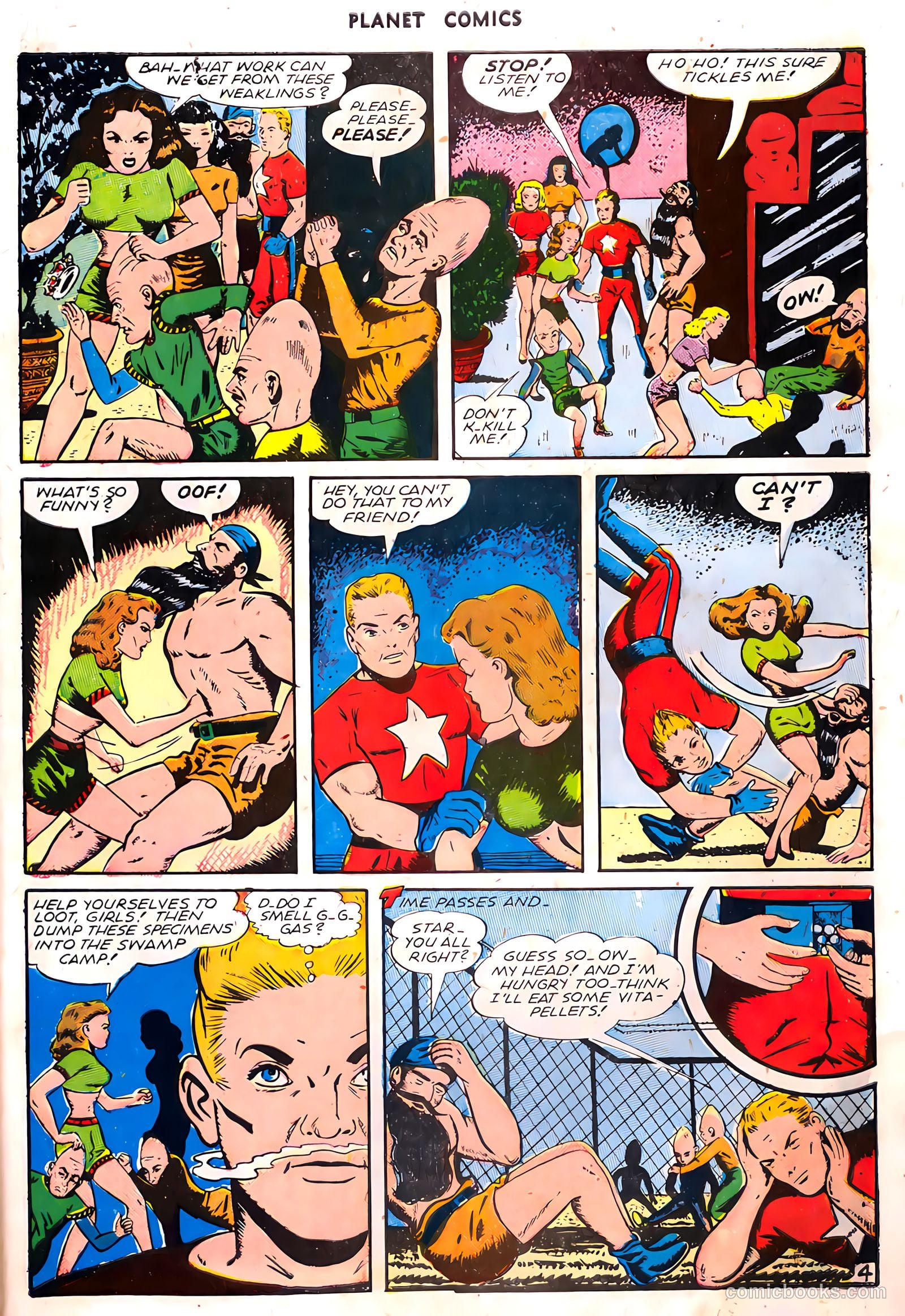Planet Comics #39 (1945) — page 27 of 36