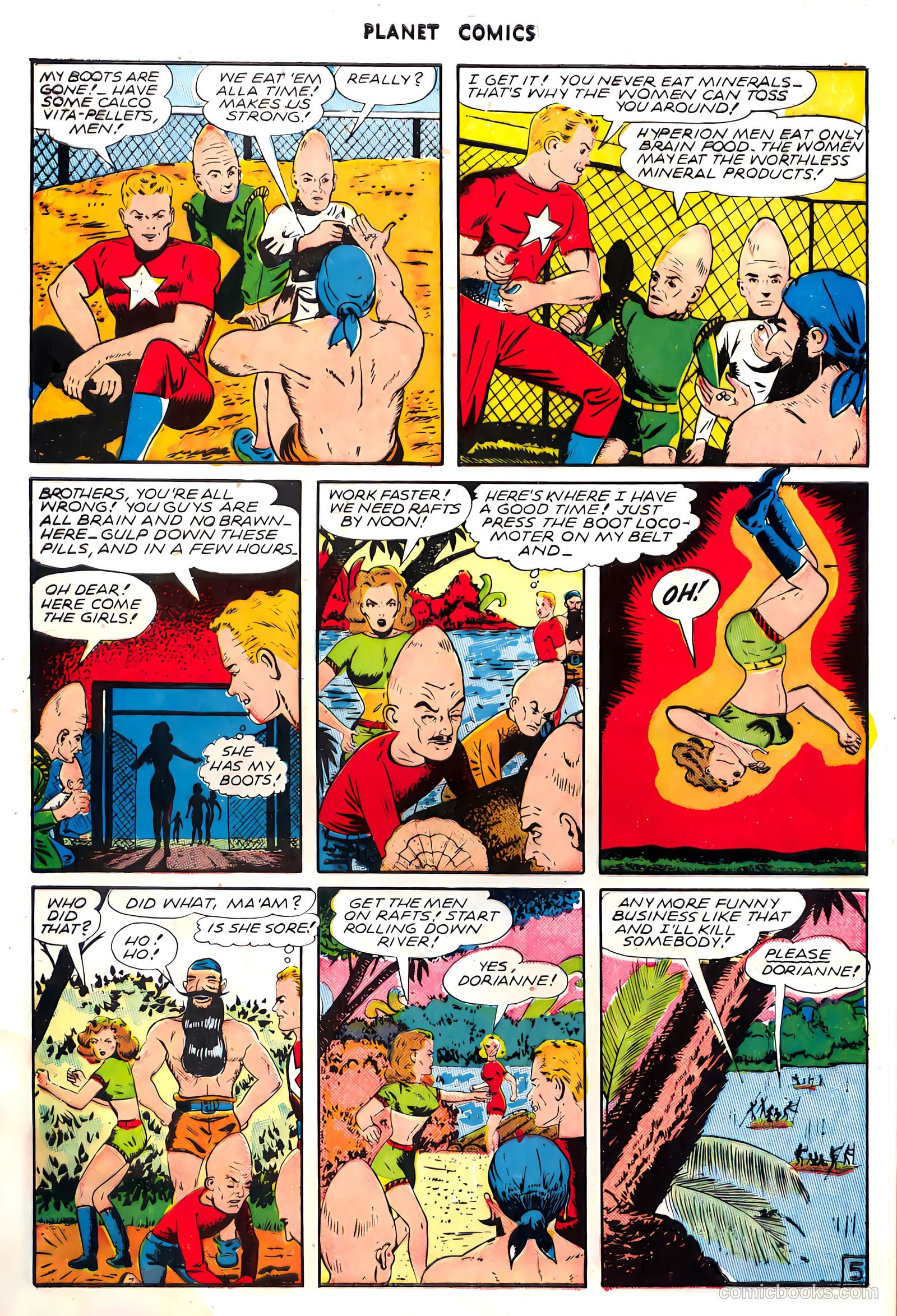 Planet Comics #39 (1945) — page 28 of 36