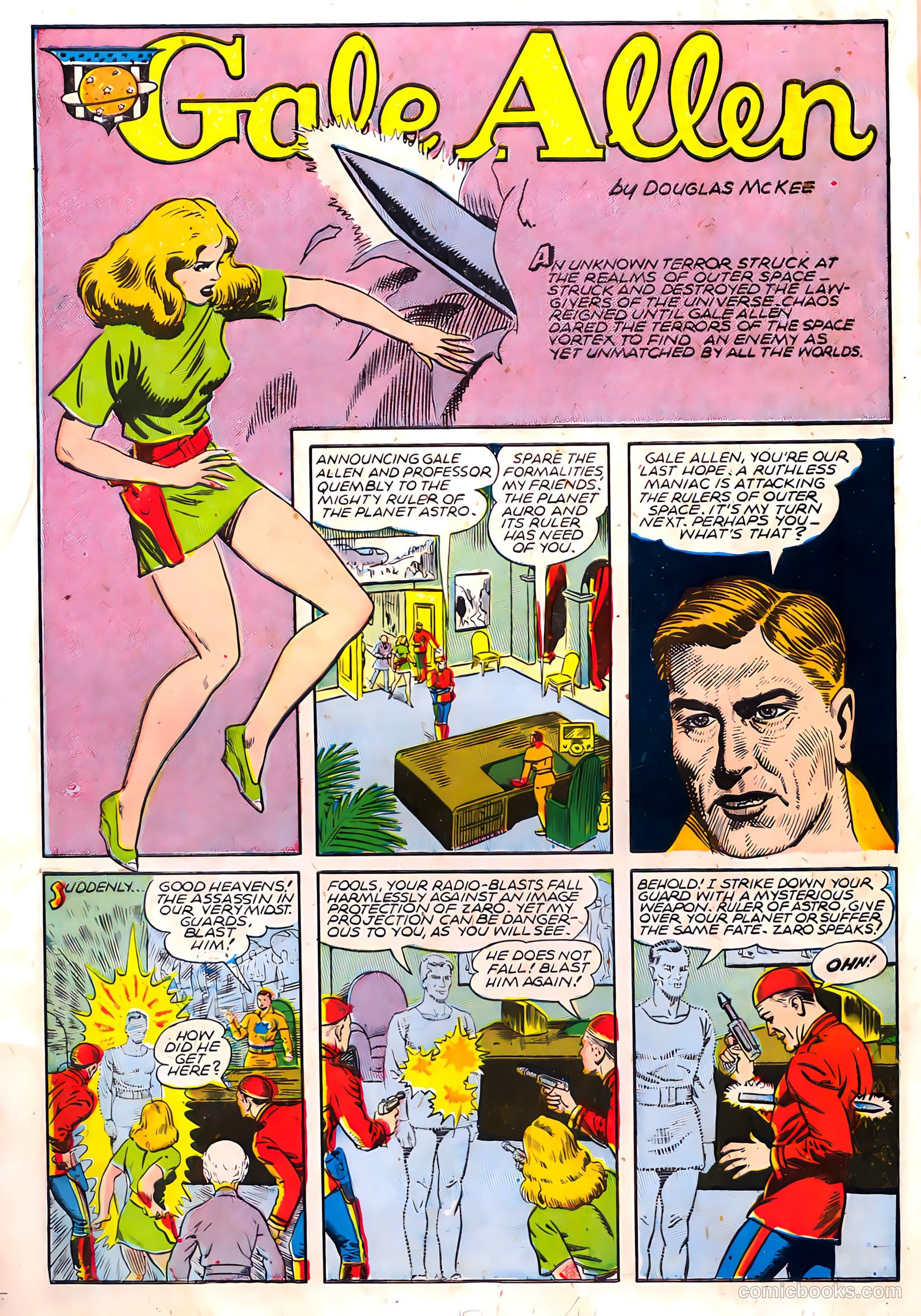 Planet Comics #39 (1945) — page 30 of 36