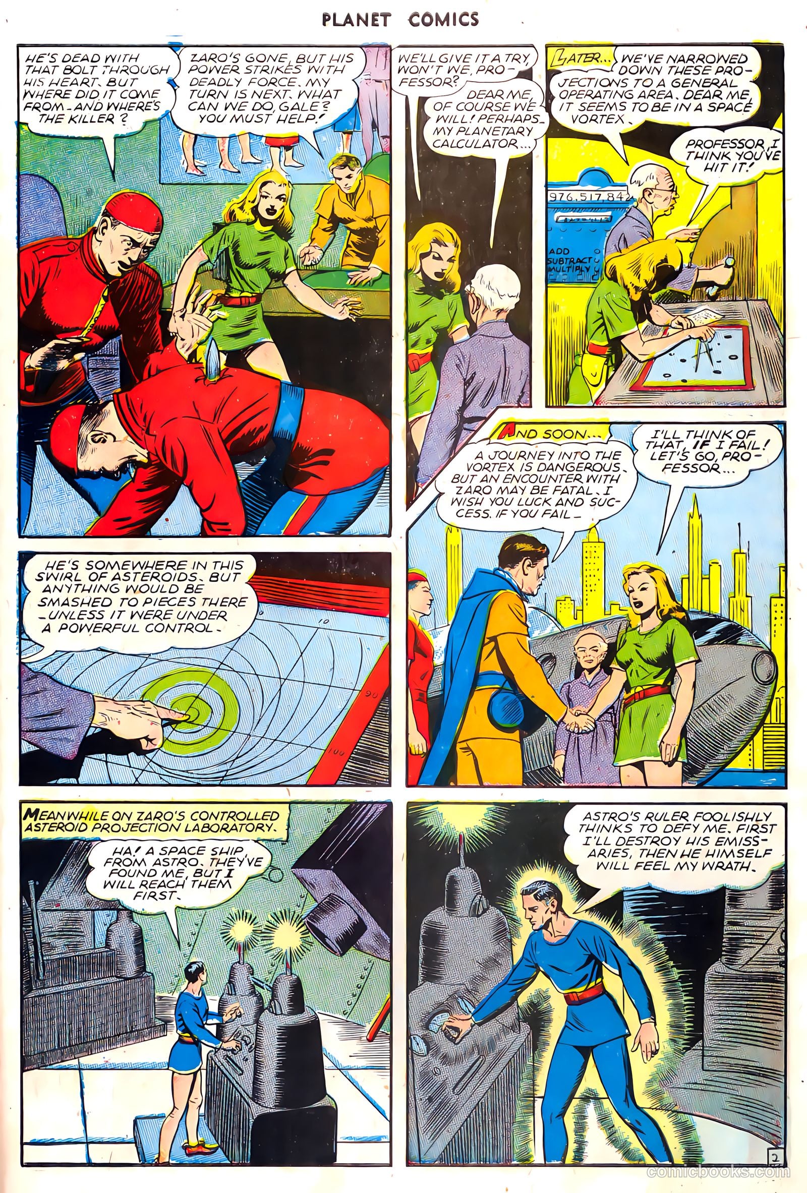 Planet Comics #39 (1945) — page 31 of 36