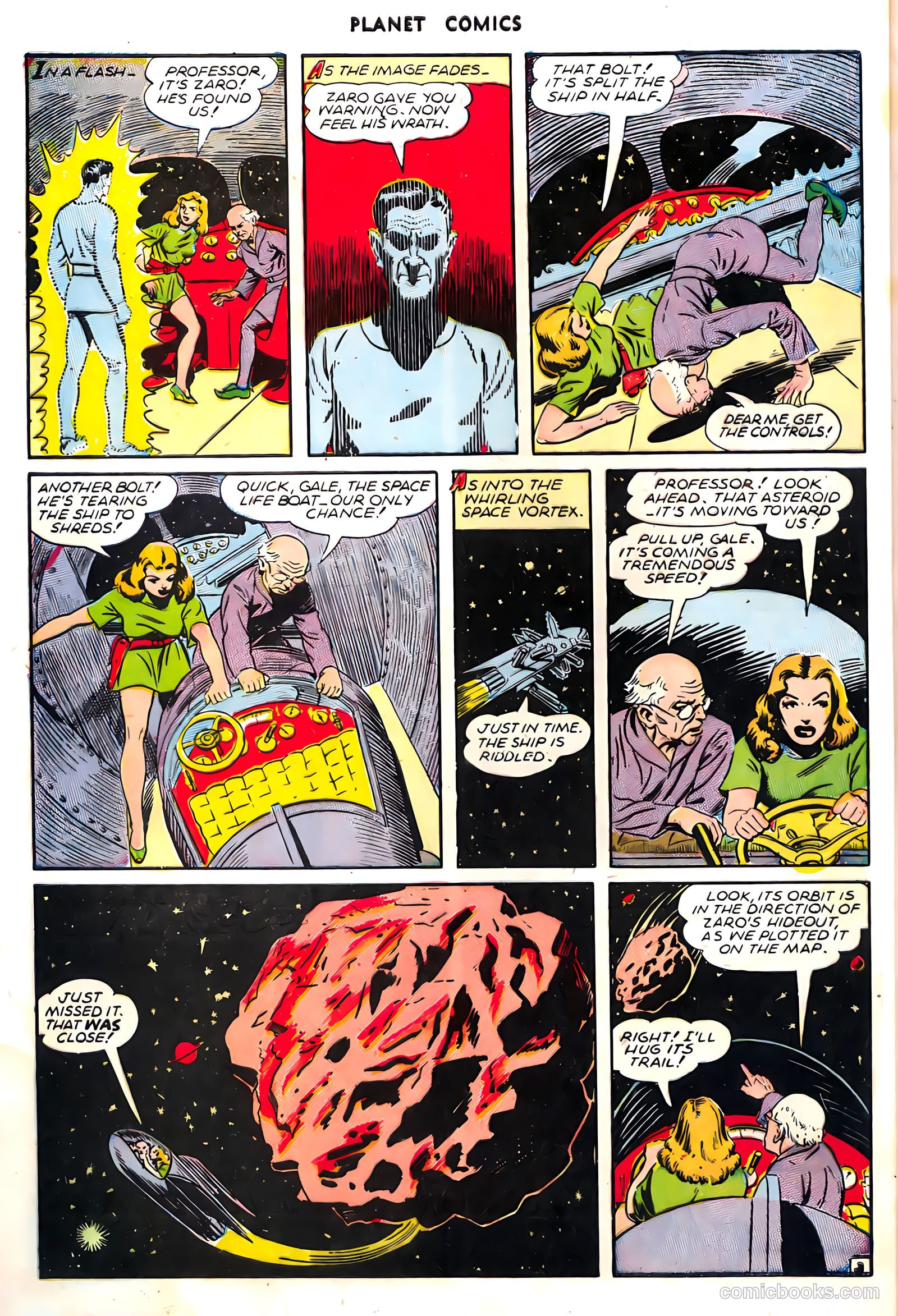 Planet Comics #39 (1945) — page 32 of 36