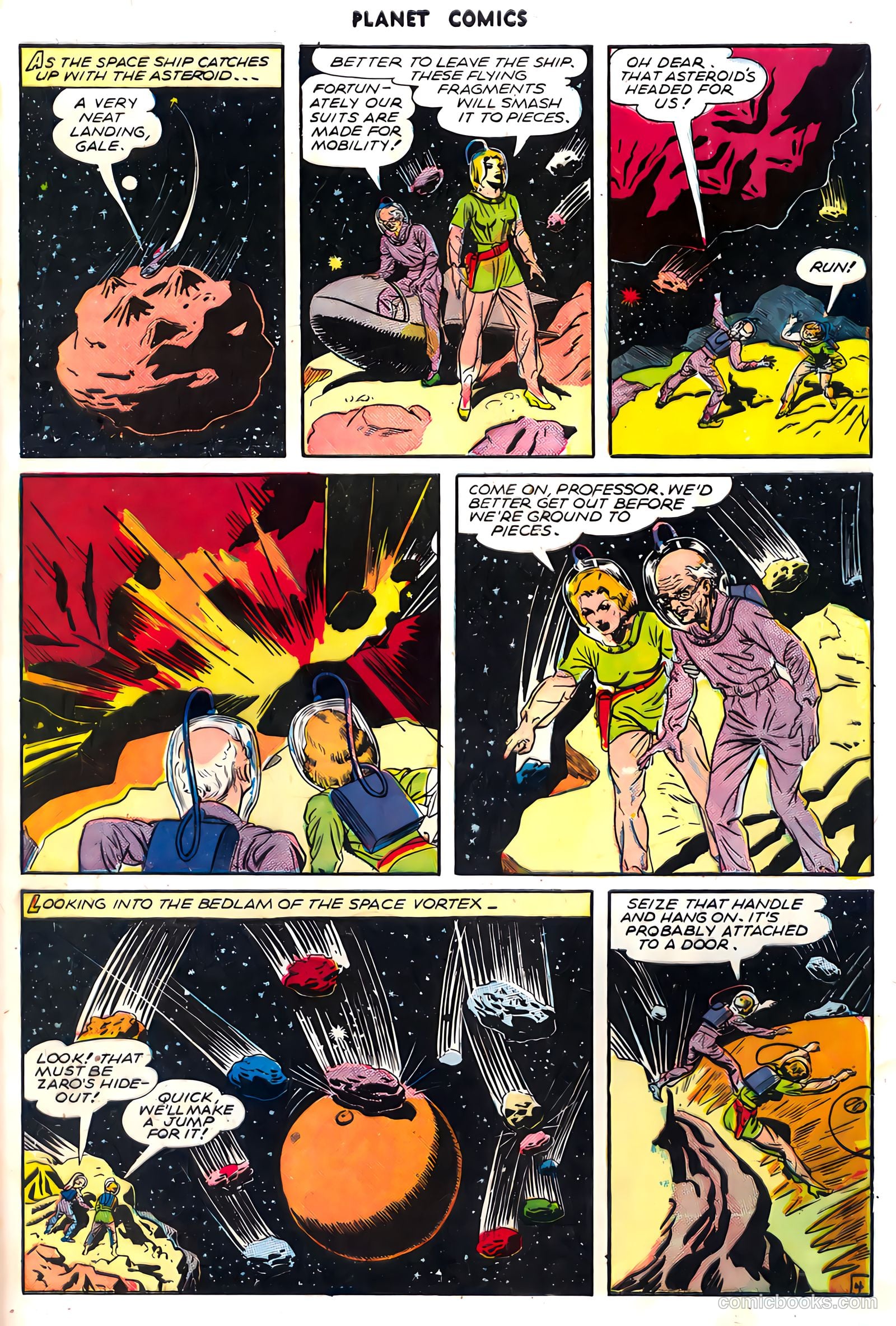 Planet Comics #39 (1945) — page 33 of 36