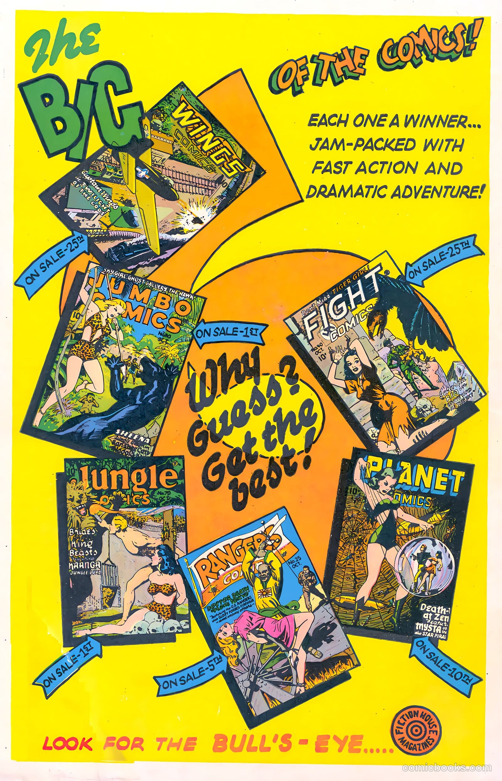 Planet Comics #39 (1945) — page 36 of 36