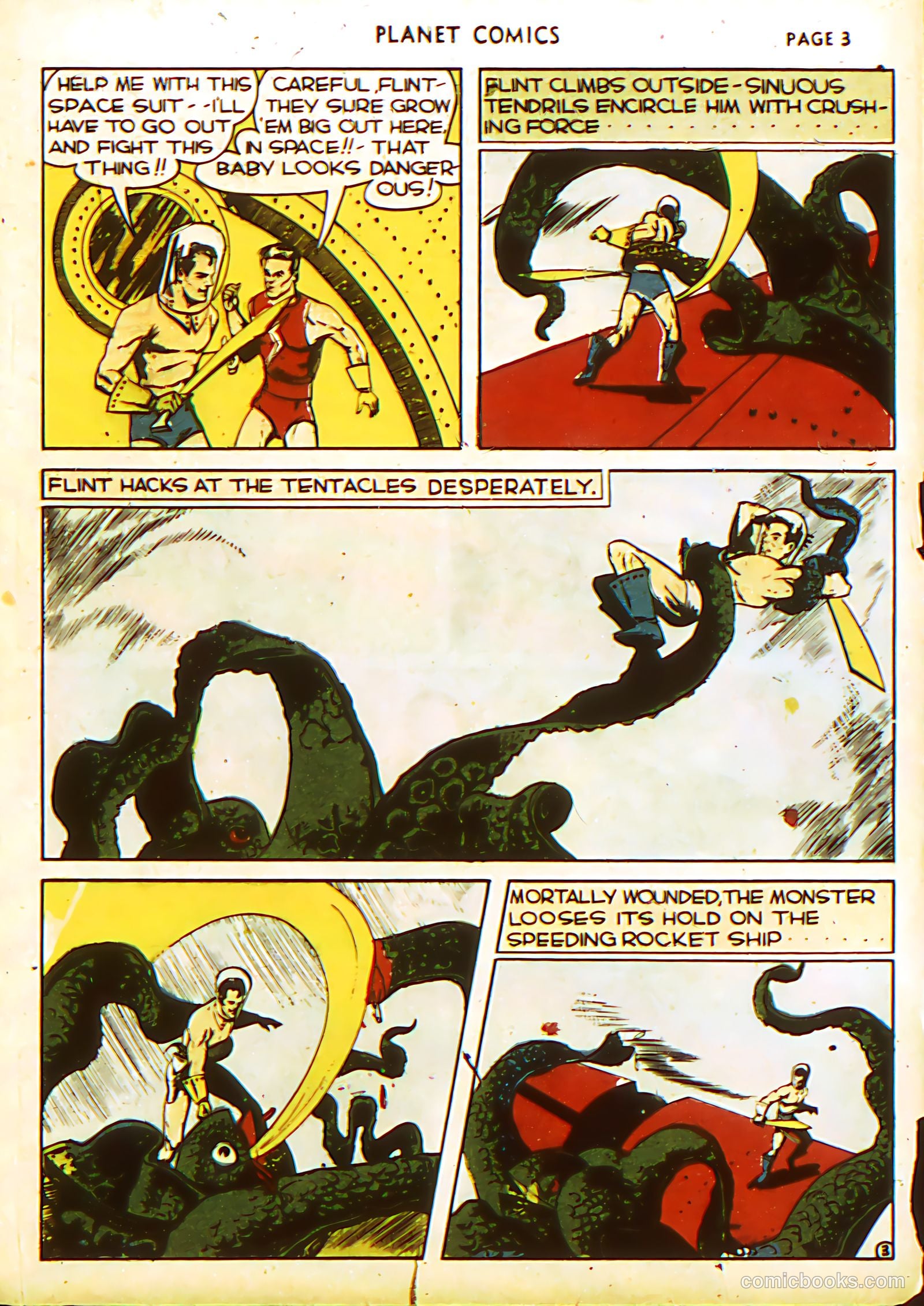 Planet Comics #4 (1940) — page 5 of 68