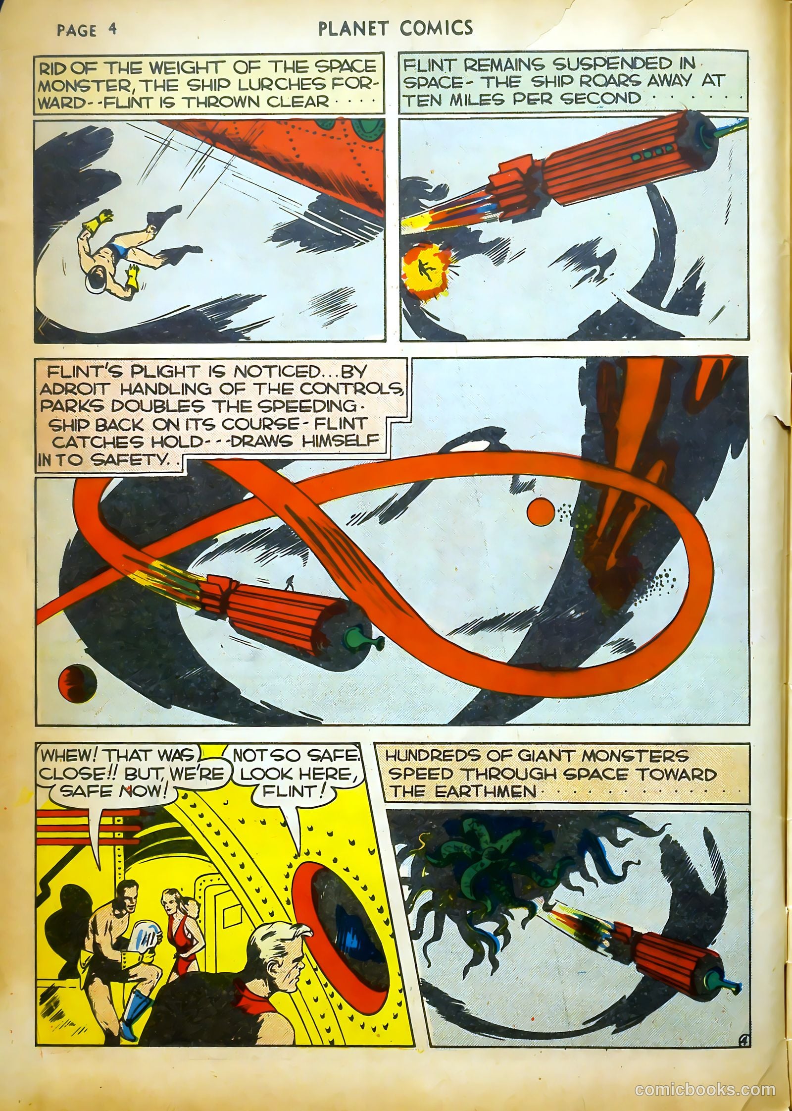 Planet Comics #4 (1940) — page 6 of 68