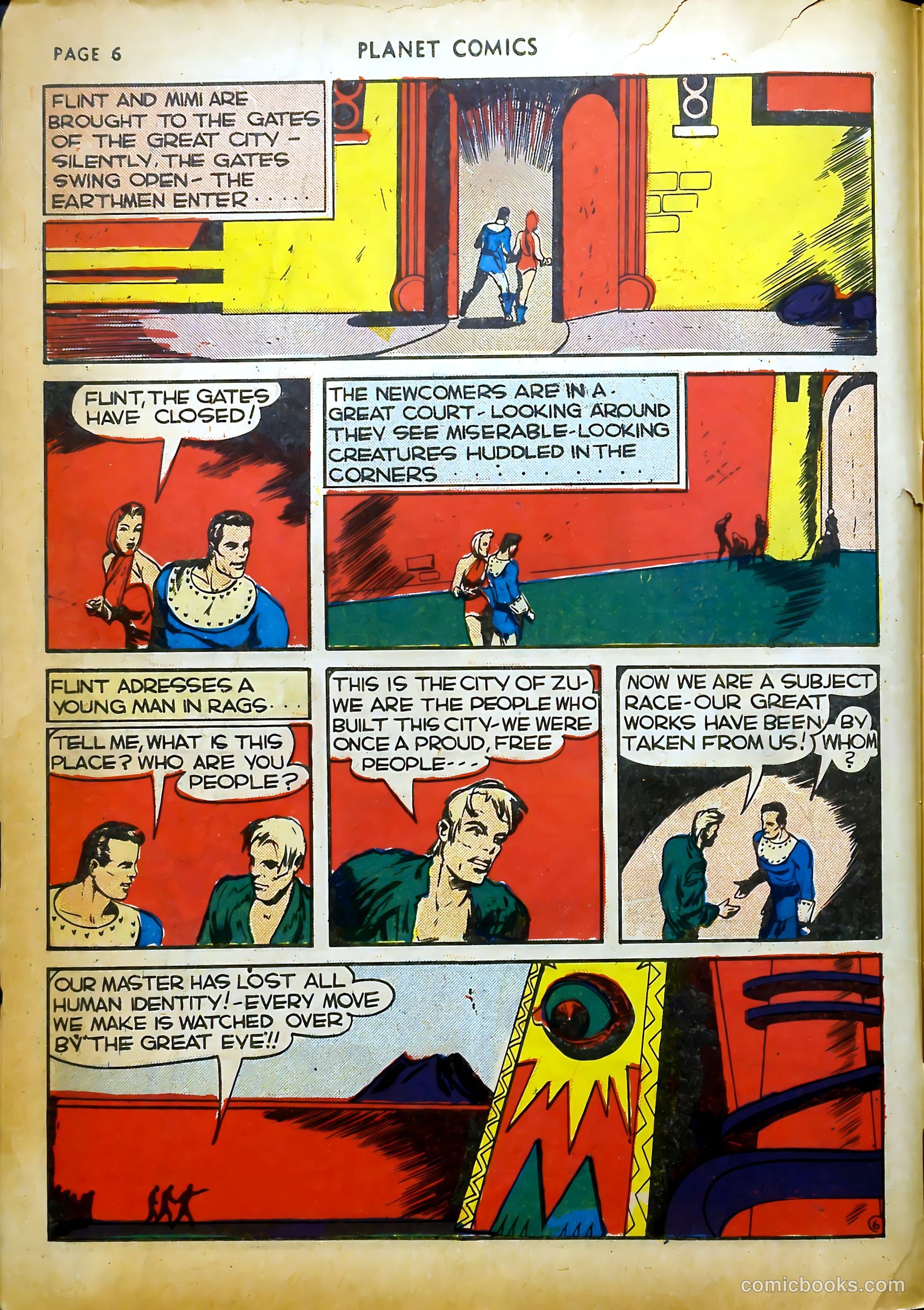 Planet Comics #4 (1940) — page 8 of 68