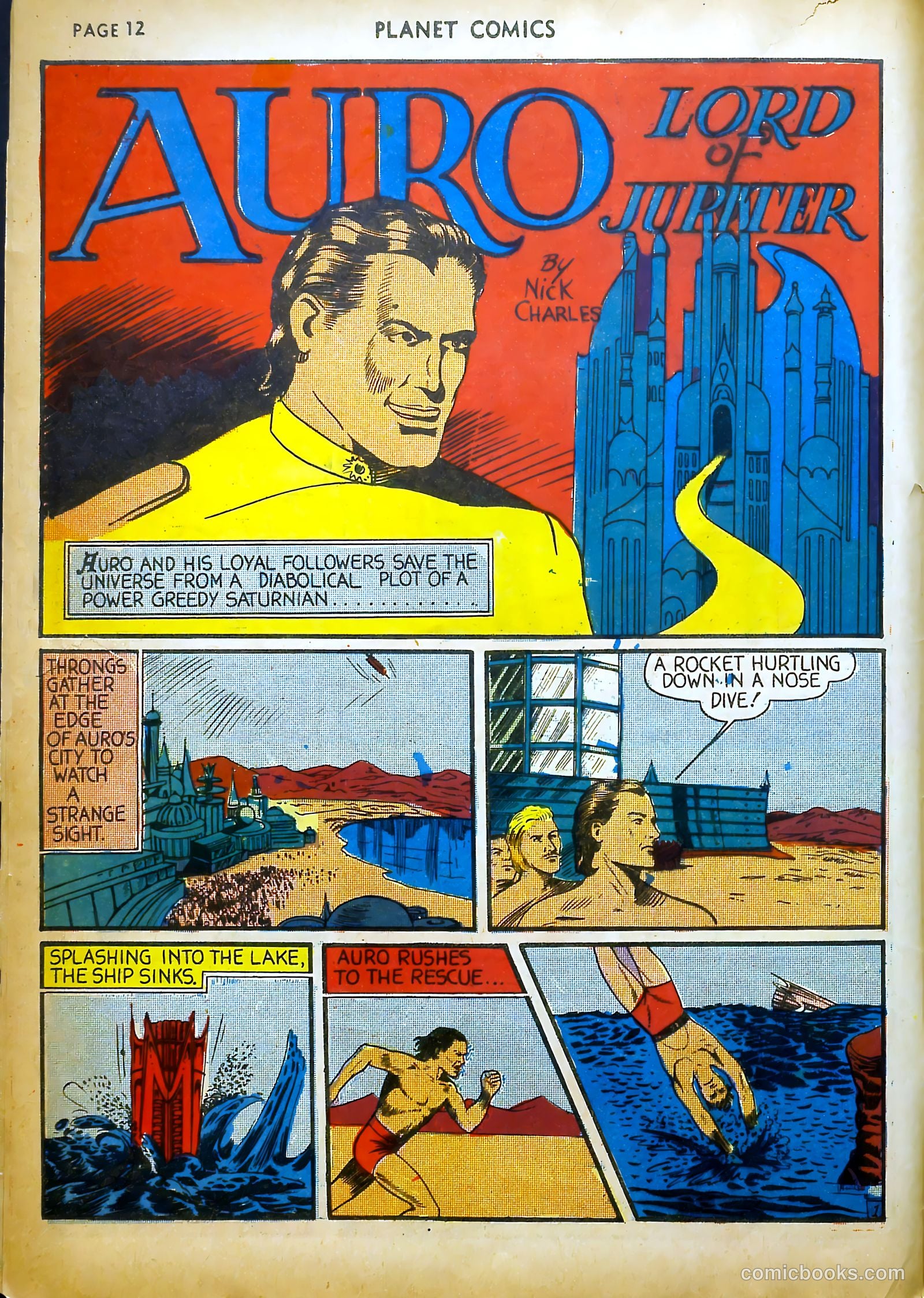 Planet Comics #4 (1940) — page 14 of 68