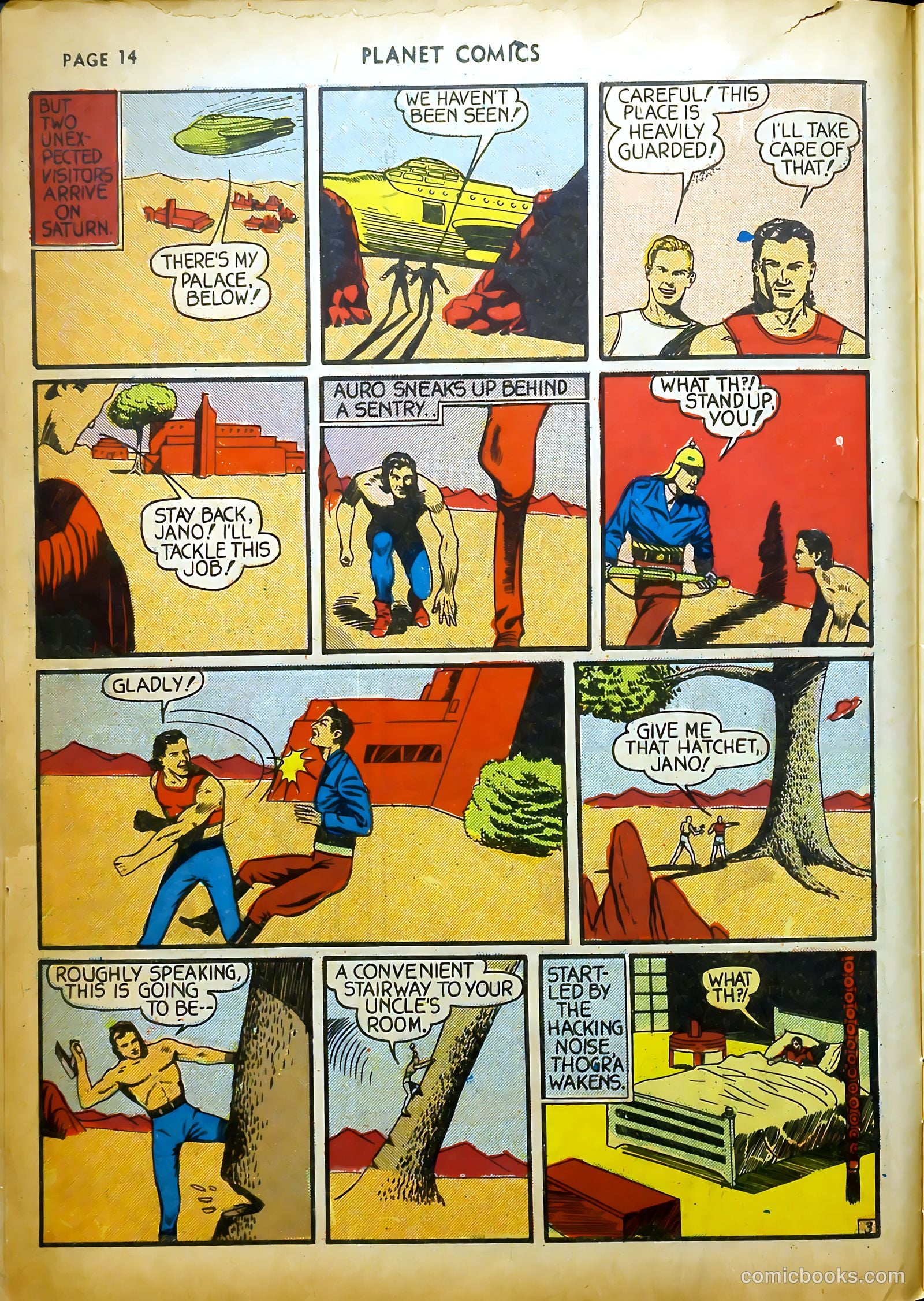 Planet Comics #4 (1940) — page 16 of 68