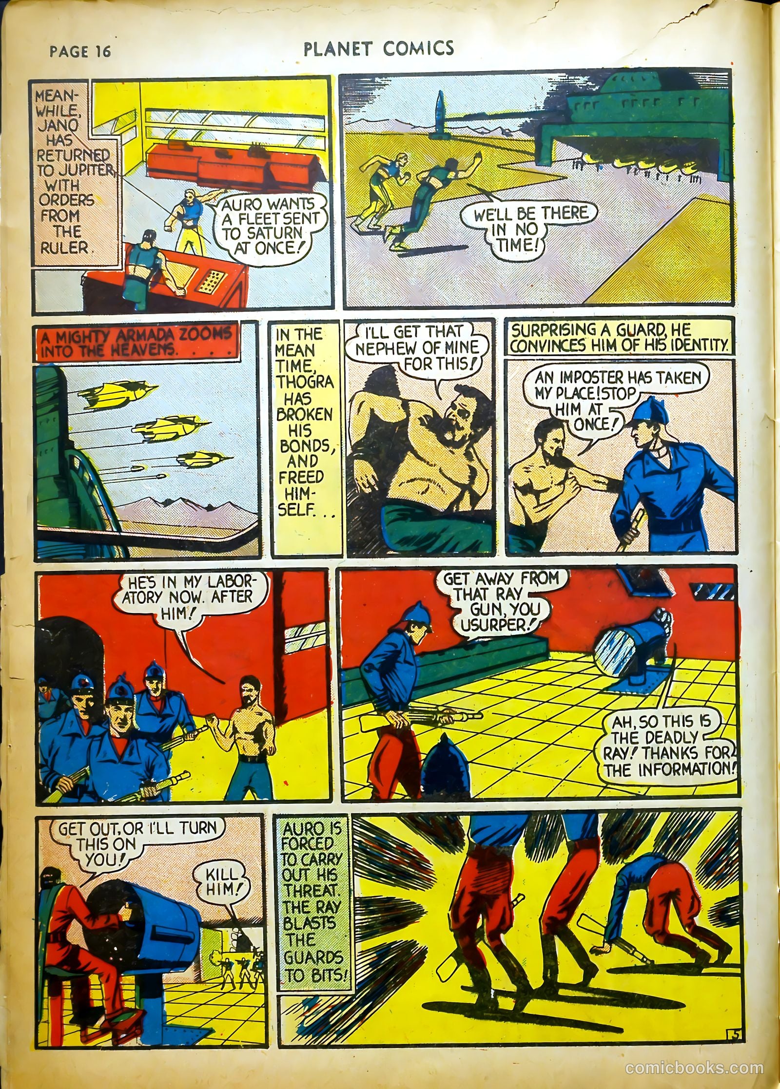 Planet Comics #4 (1940) — page 18 of 68