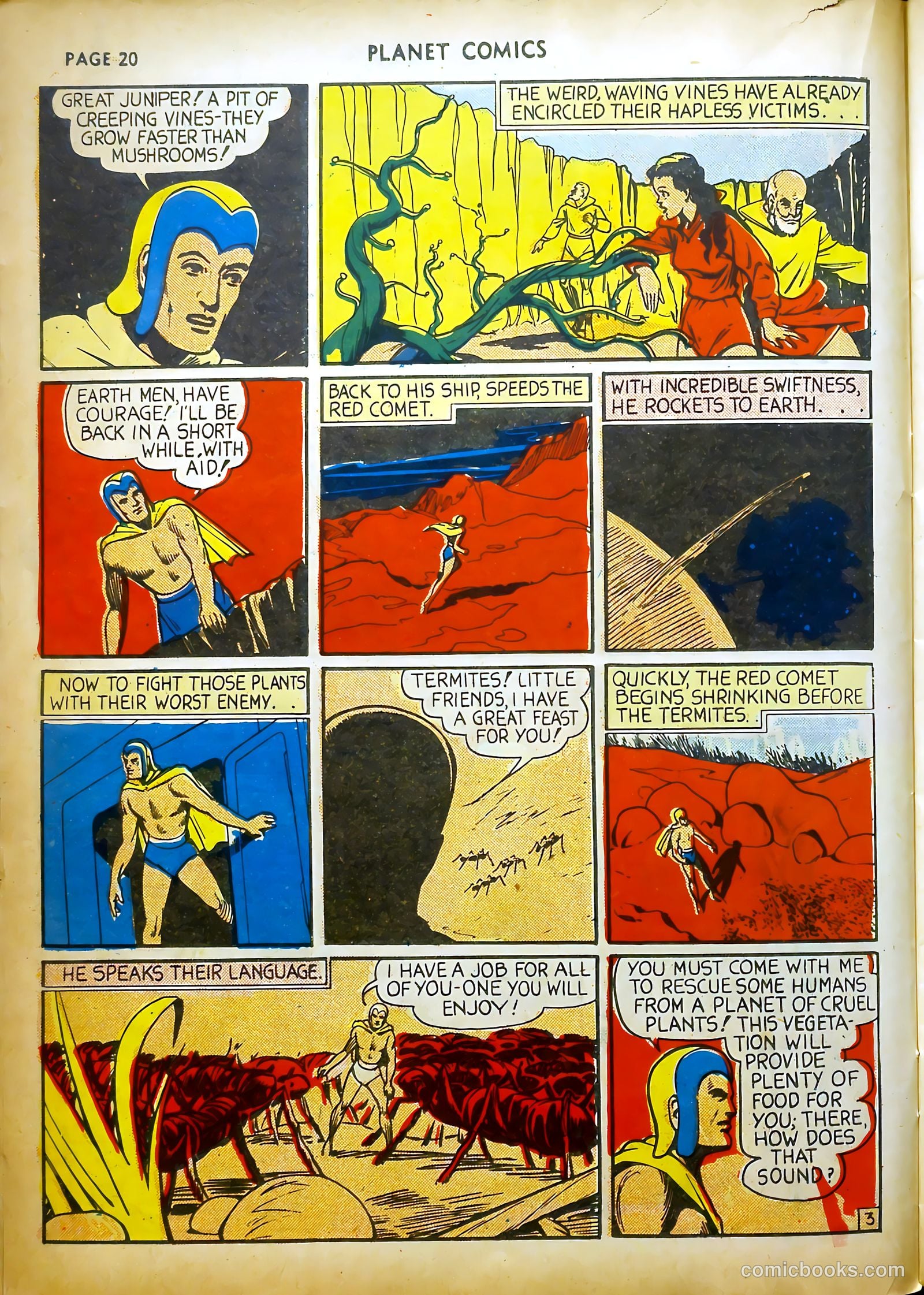 Planet Comics #4 (1940) — page 22 of 68