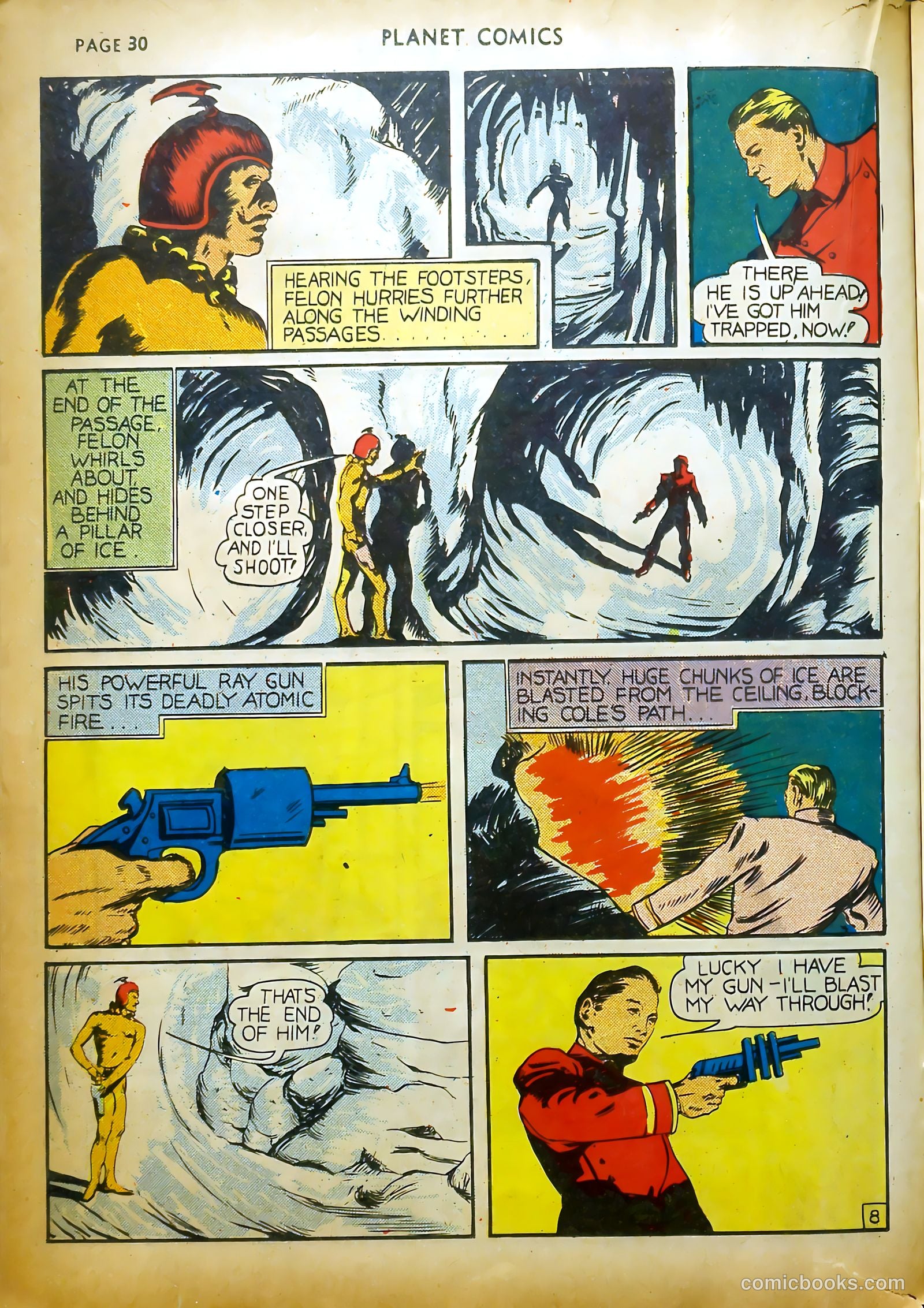 Planet Comics #4 (1940) — page 32 of 68