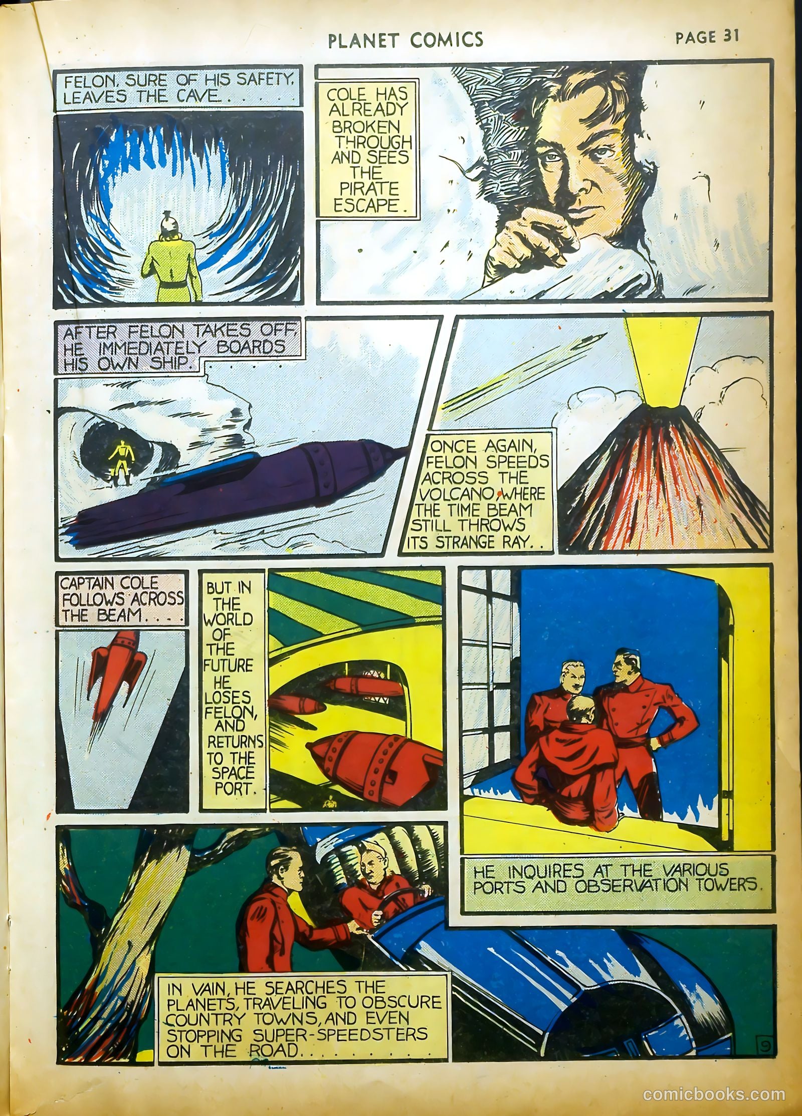 Planet Comics #4 (1940) — page 33 of 68