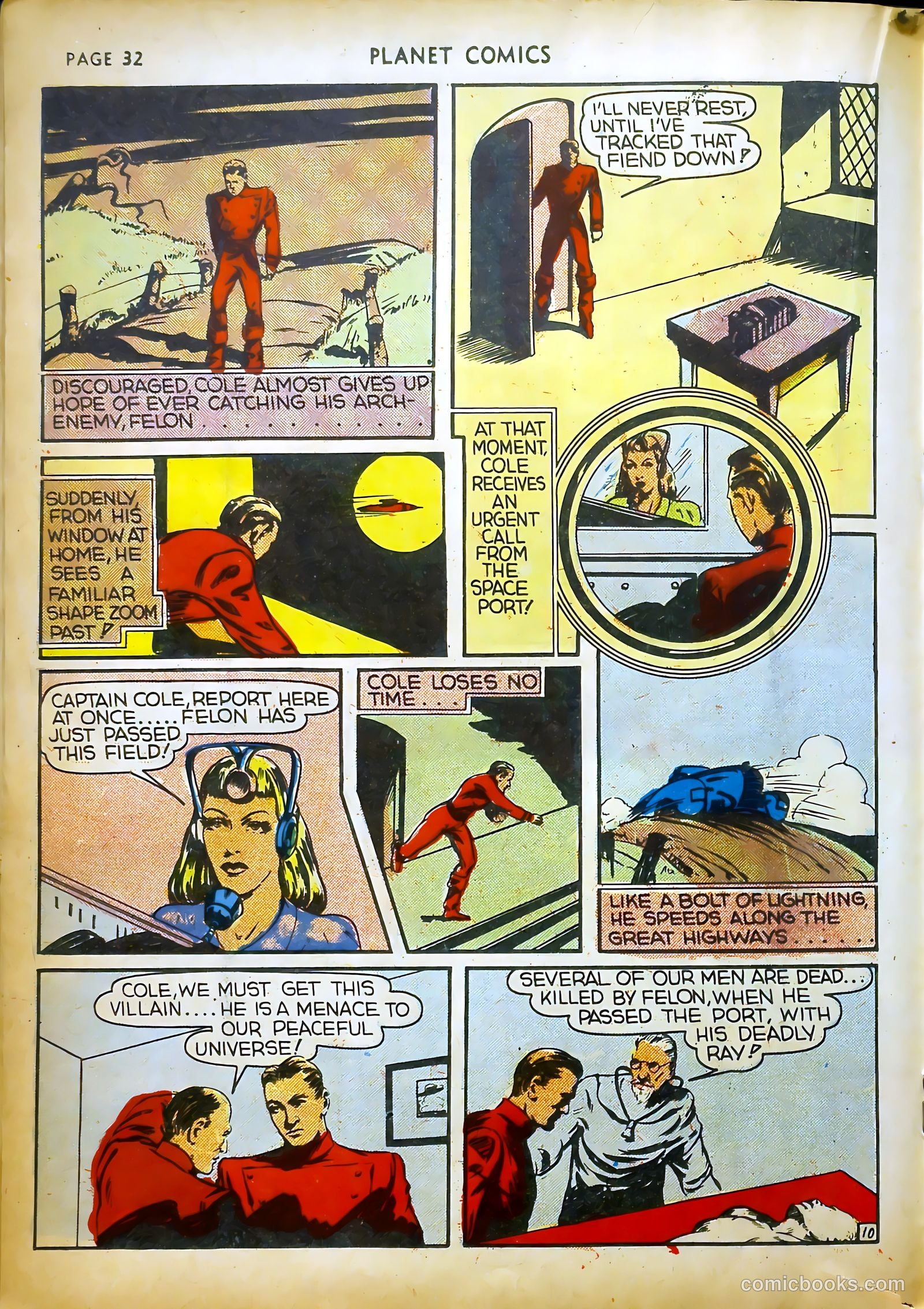 Planet Comics #4 (1940) — page 34 of 68