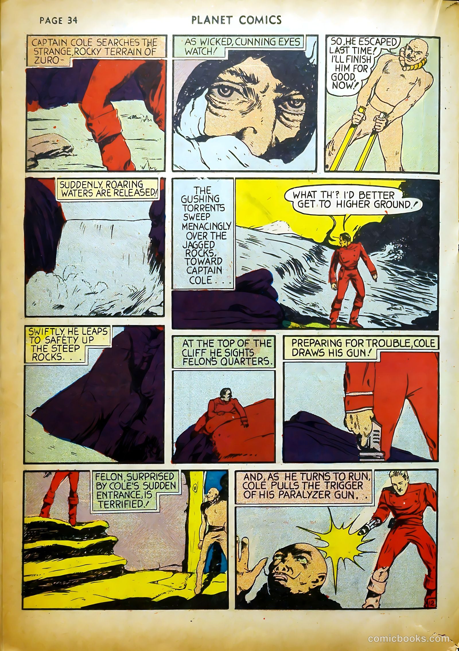 Planet Comics #4 (1940) — page 36 of 68