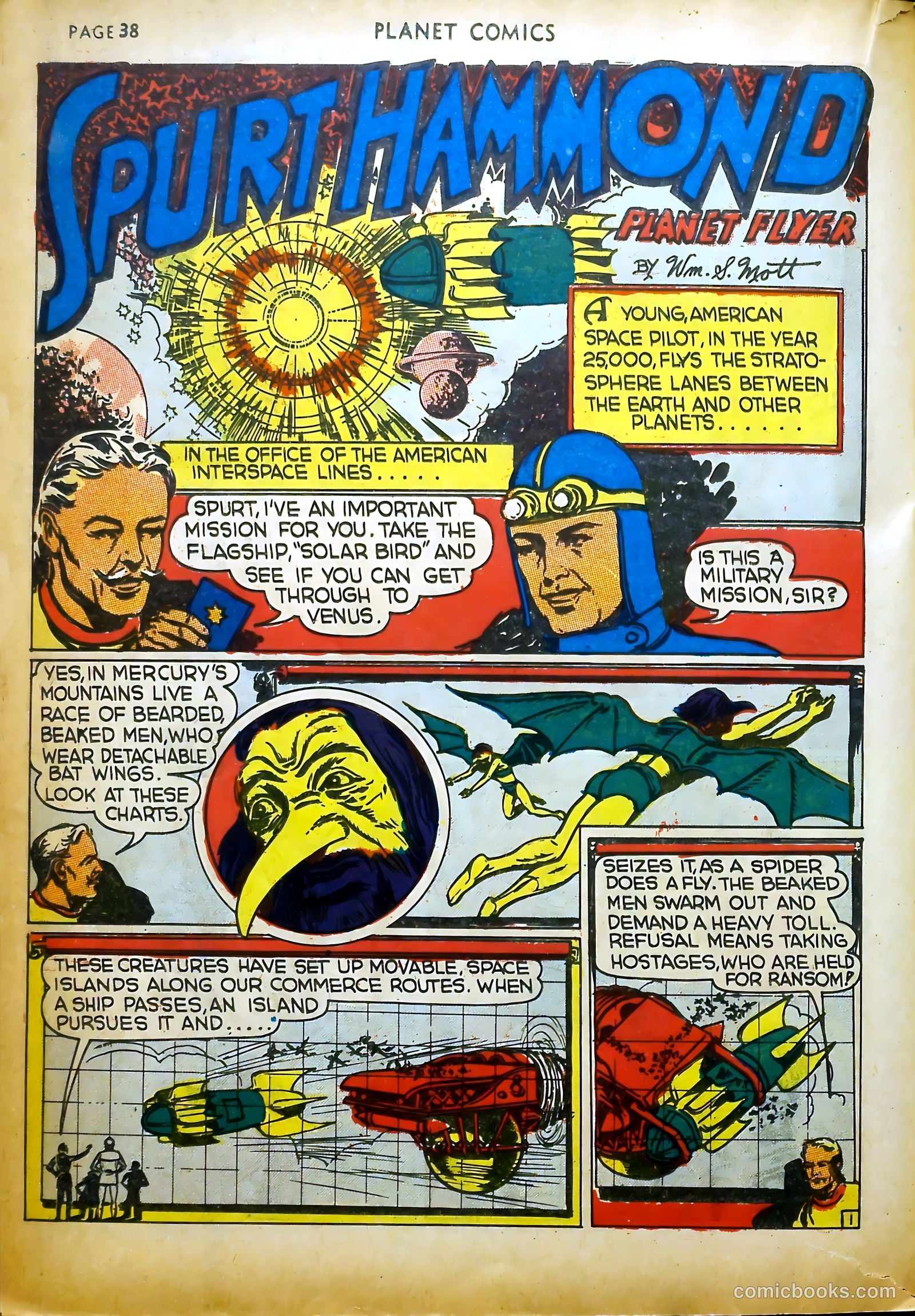 Planet Comics #4 (1940) — page 40 of 68
