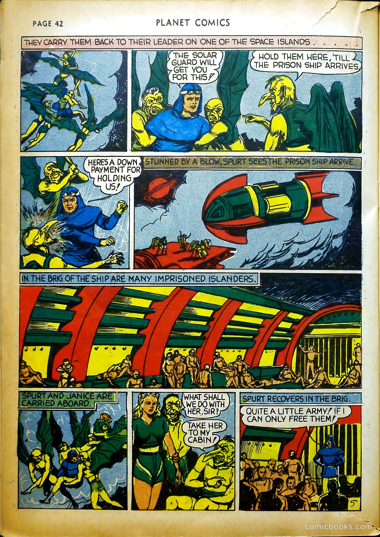 Planet Comics #4 (1940) — page 44 of 68