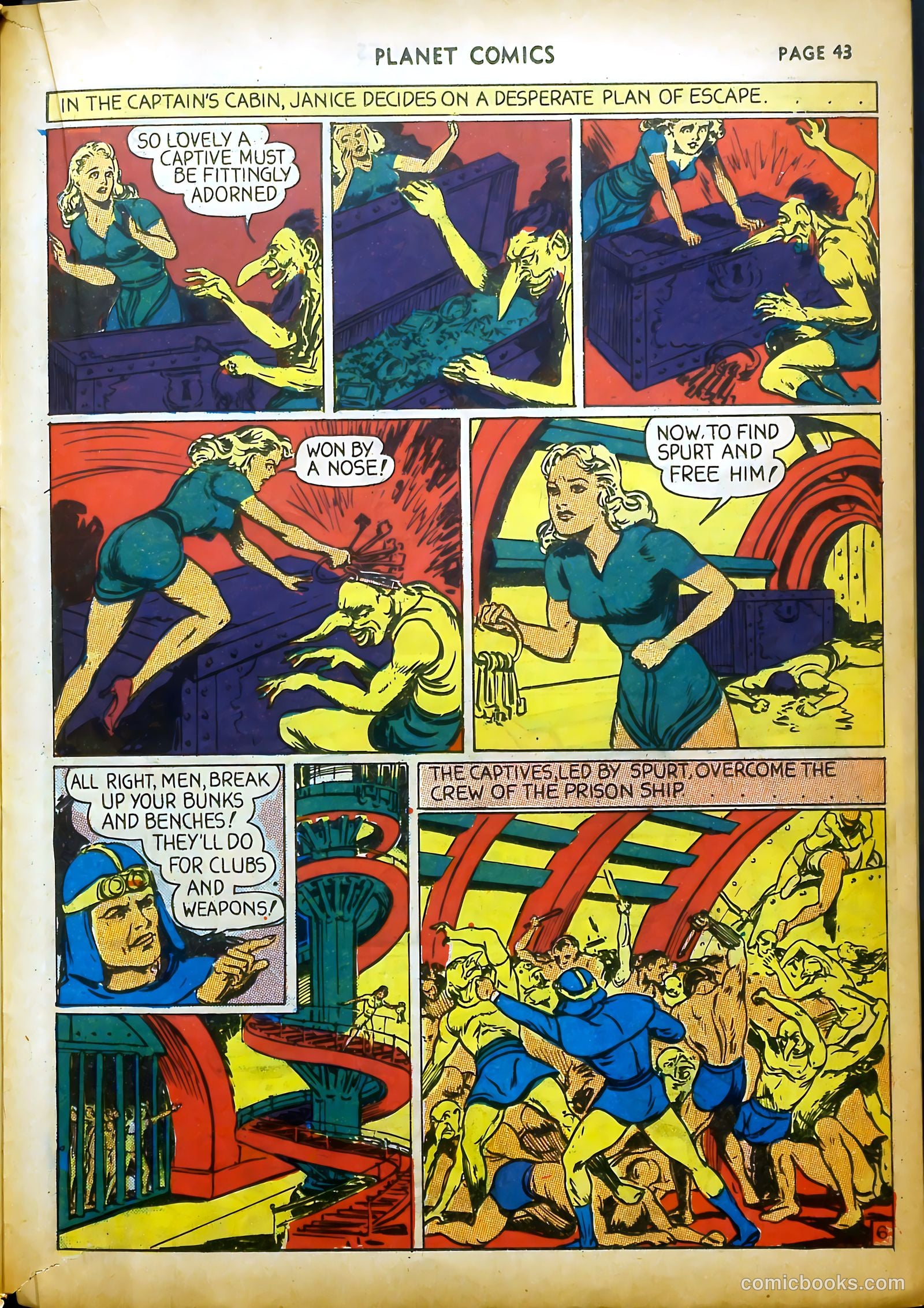 Planet Comics #4 (1940) — page 45 of 68