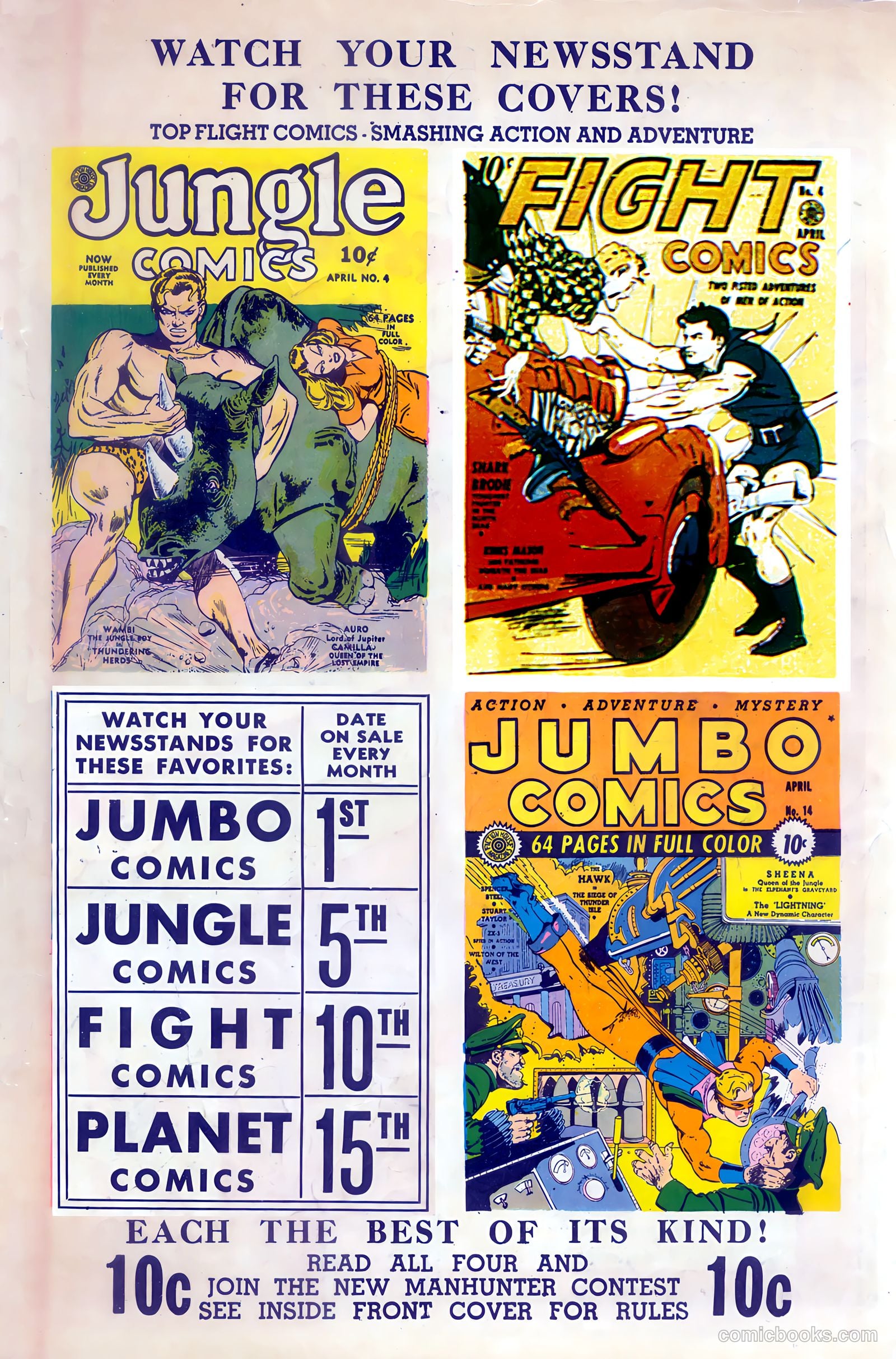 Planet Comics #4 (1940) — page 67 of 68