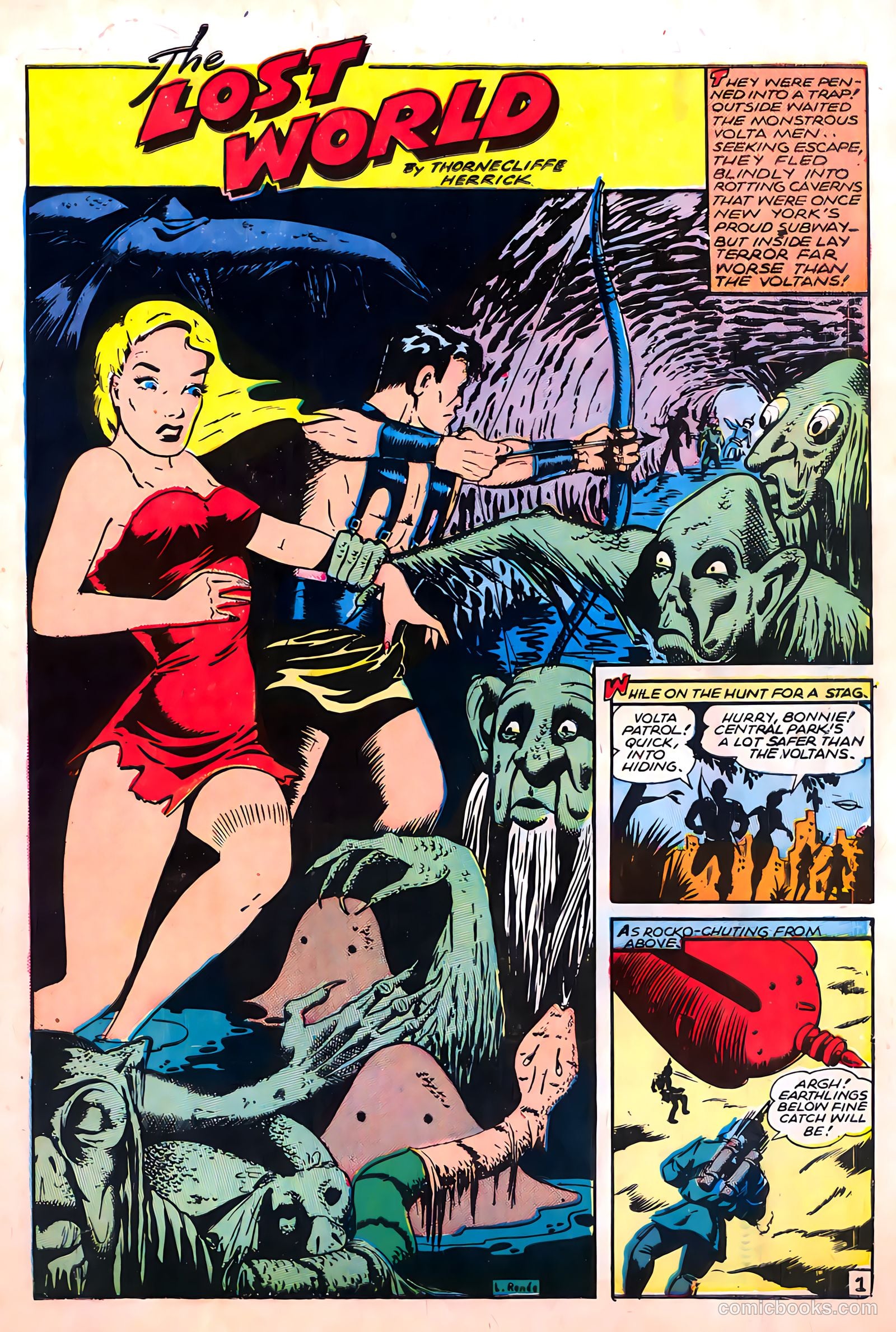 Planet Comics #40 (1946) — page 3 of 36