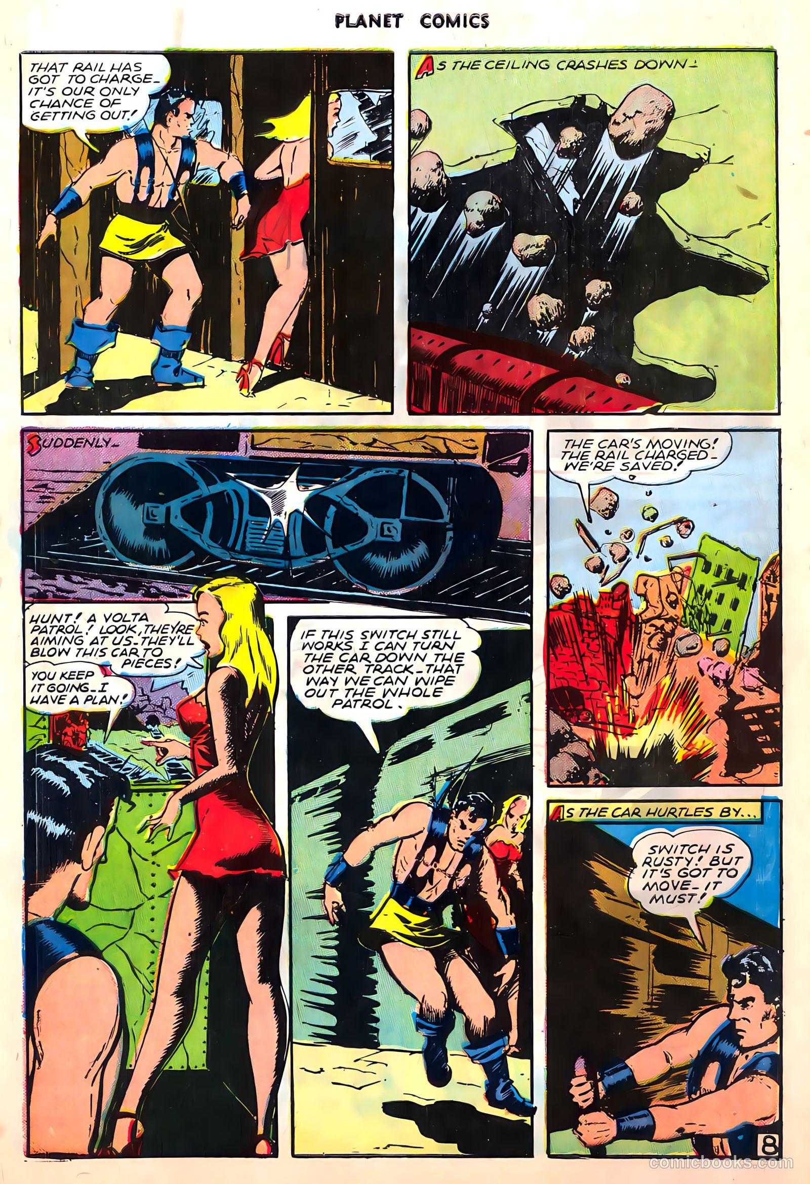 Planet Comics #40 (1946) — page 10 of 36