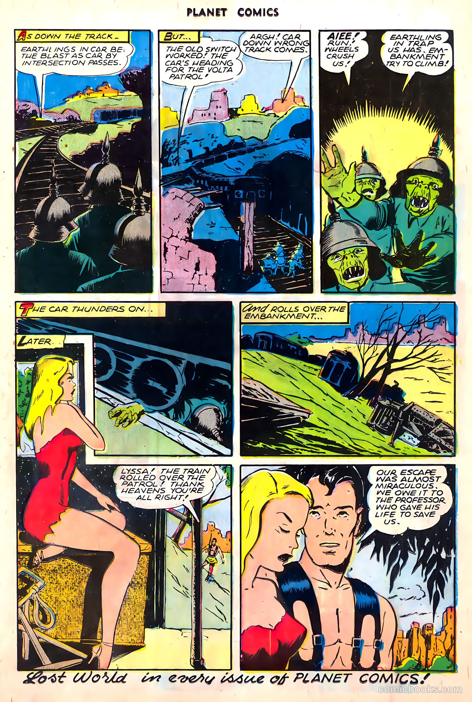 Planet Comics #40 (1946) — page 11 of 36